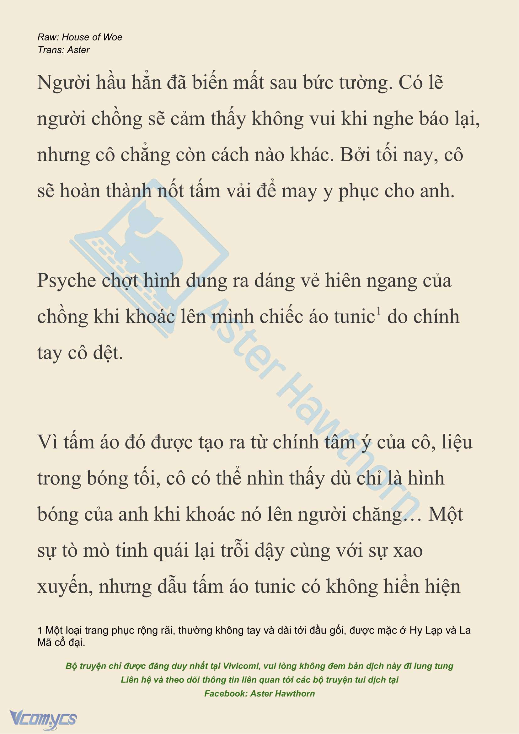 [NOVEL] Dành Cho Các Nữ Thần: Dành cho Psyche Chap 28 - Trang 2