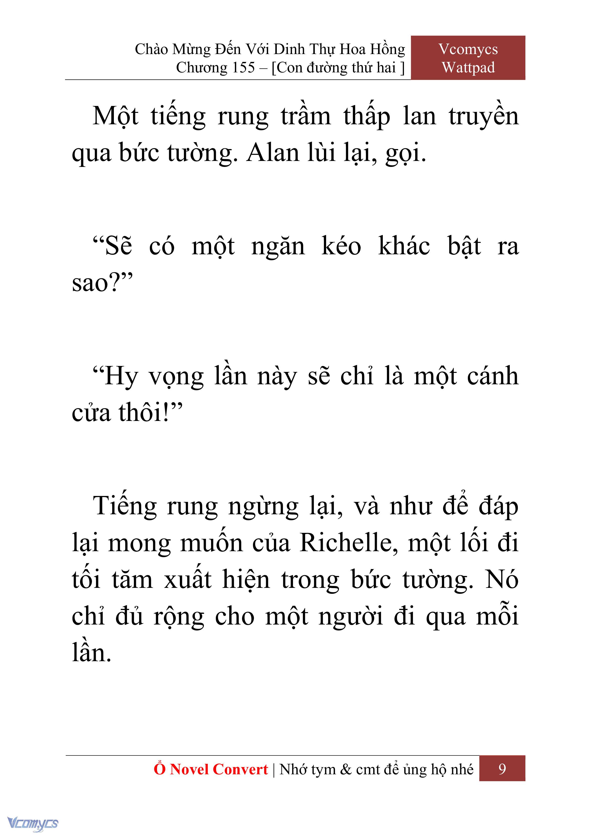 [Novel] Chào Mừng Đến Với Dinh Thự Hoa Hồng Chap 155 - Trang 2