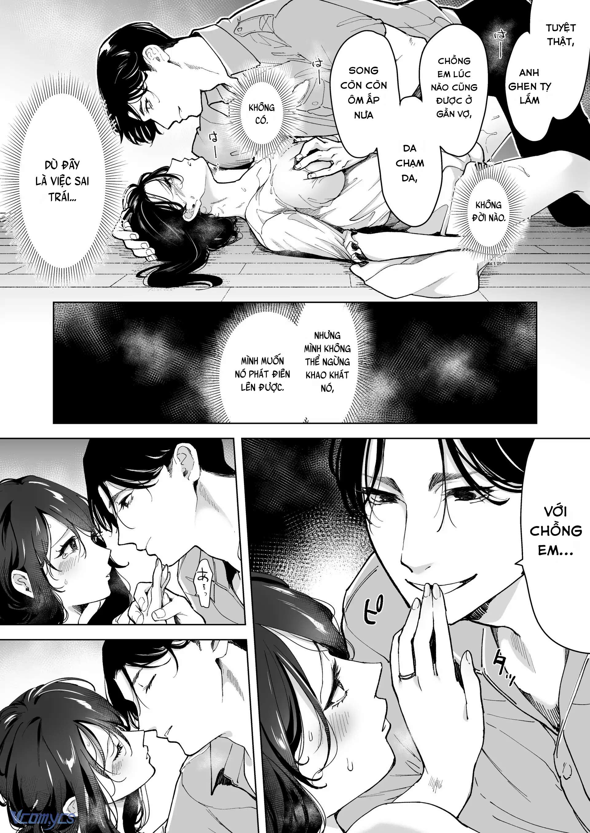 『18+』Anh cảnh sát nhà bên si tình - Cô vợ ngày ngày bị giam giữ và NTR trong lồng sắt Chap 2 - Trang 2