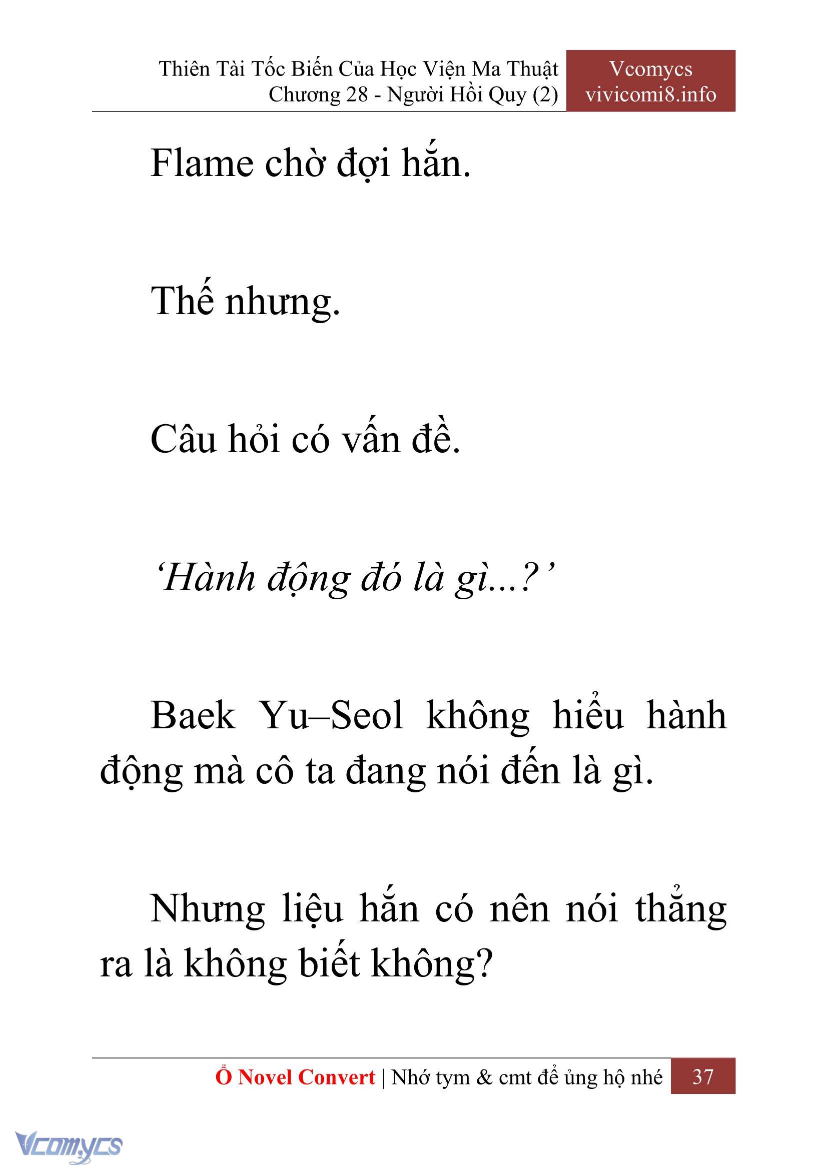 [Novel] Thiên Tài Tốc Biến Của Học Viện Ma Thuật Chap 28 - Trang 2