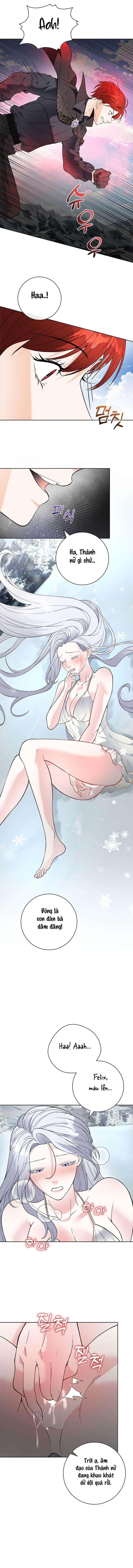 〖18+〗- Cánh Hoa Ướt Đẫm Của Thánh Nữ Chap 8 - Trang 2