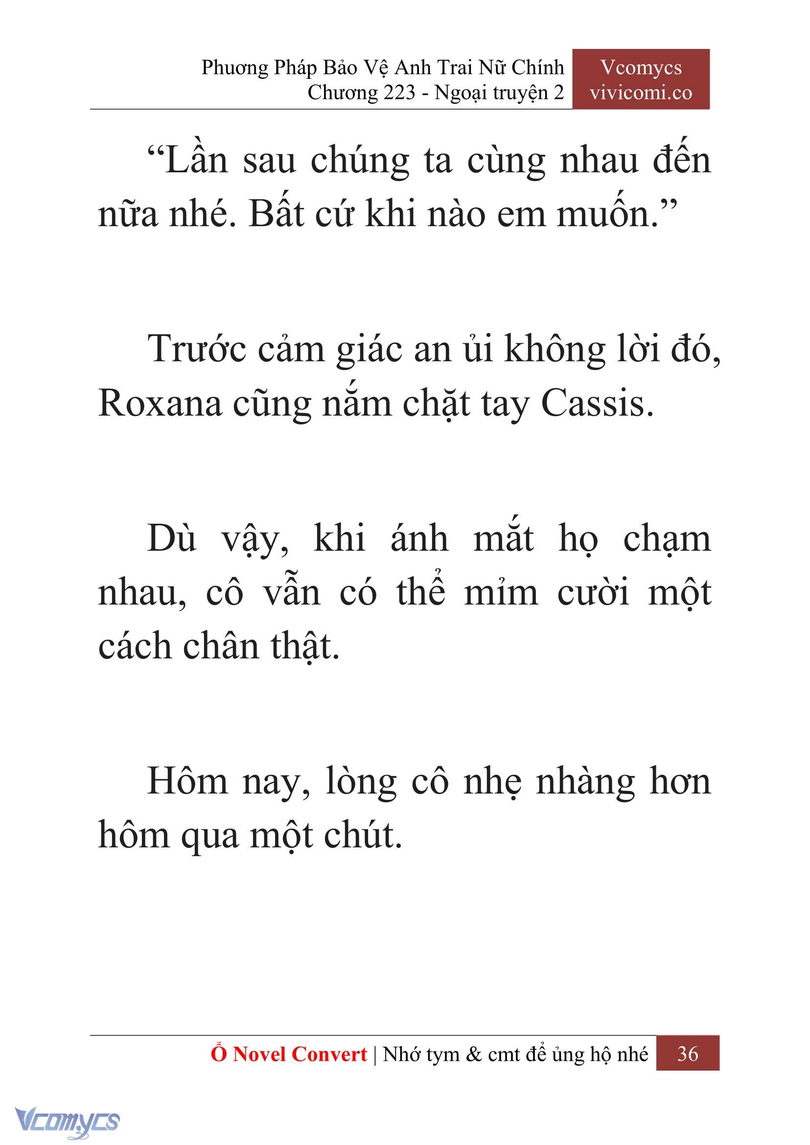 [Novel] Phương Pháp Bảo Vệ Anh Trai Nữ Chính Chap 223 - Trang 2