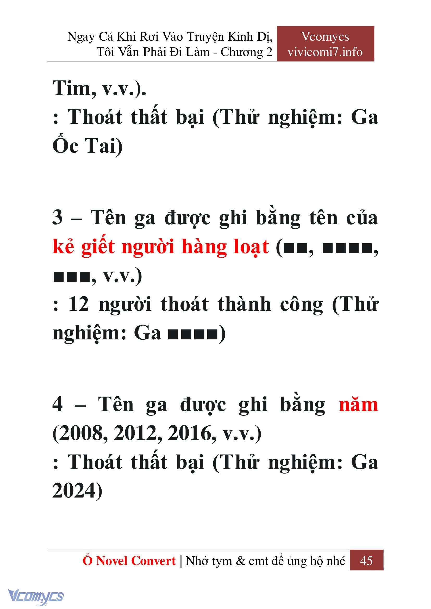 [Novel] Ngay Cả Khi Rơi Vào Truyện Kinh Dị, Tôi Vẫn Phải Đi Làm Chap 2 - Trang 2
