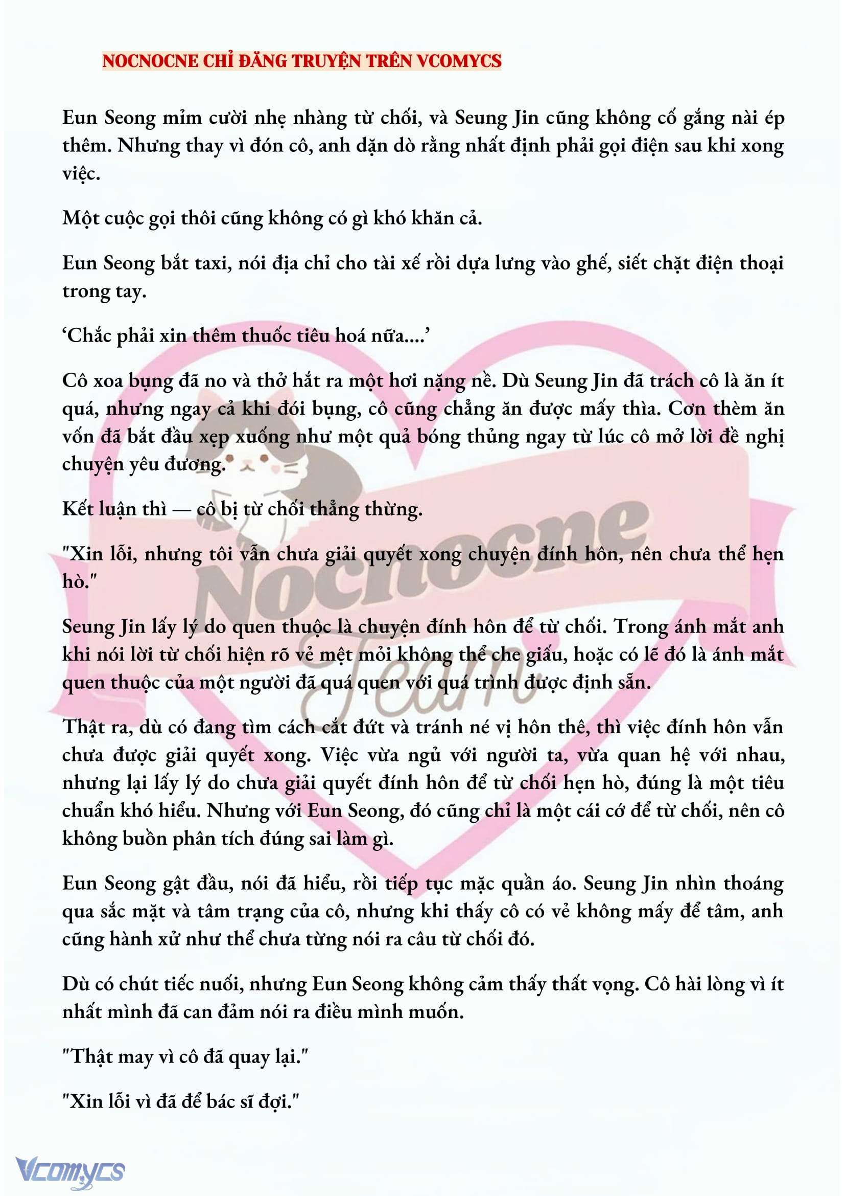 [FULL] [NOVEL] CHÚNG TA KẾT THÚC VÀO MÙA THU Chap 14 - Trang 2