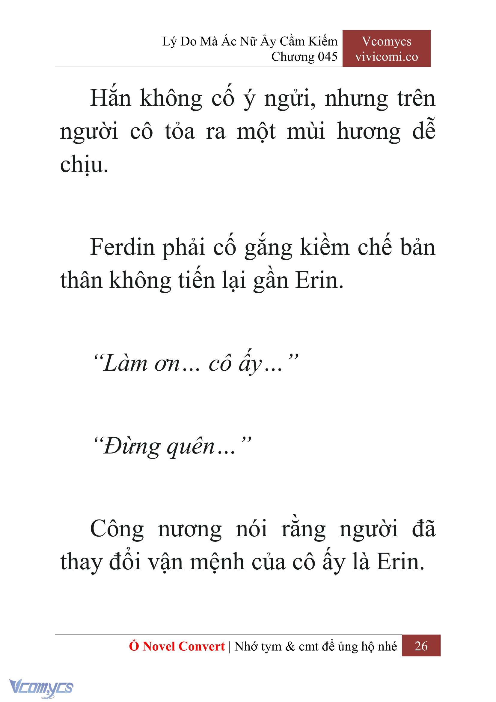 [Novel] Lý Do Mà Ác Nữ Ấy Cầm Kiếm Chap 45 - Trang 2