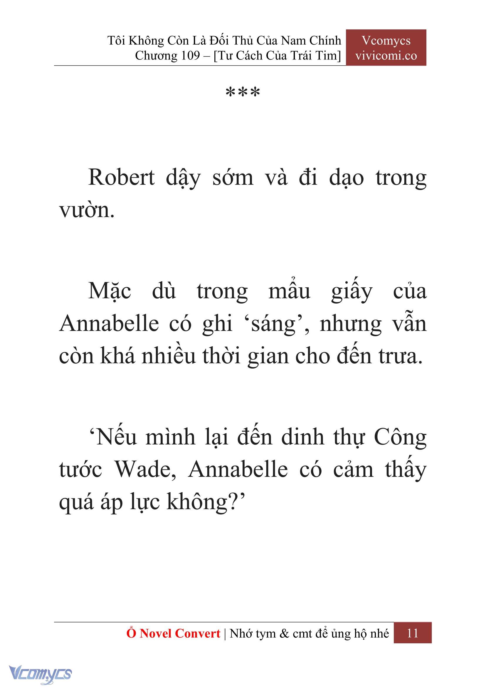 [Novel] Tôi Không Còn Là Đối Thủ Của Nam Chính Chap 109 - Trang 2