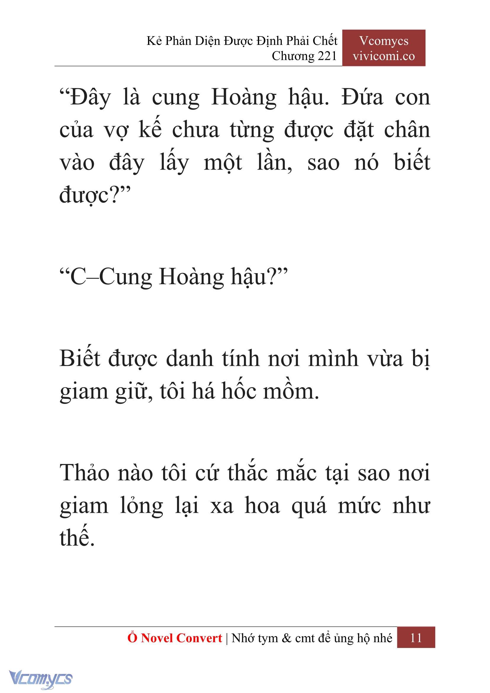 [Novel] Kẻ Phản Diện Được Định Phải Chết Chap 221 - Trang 2