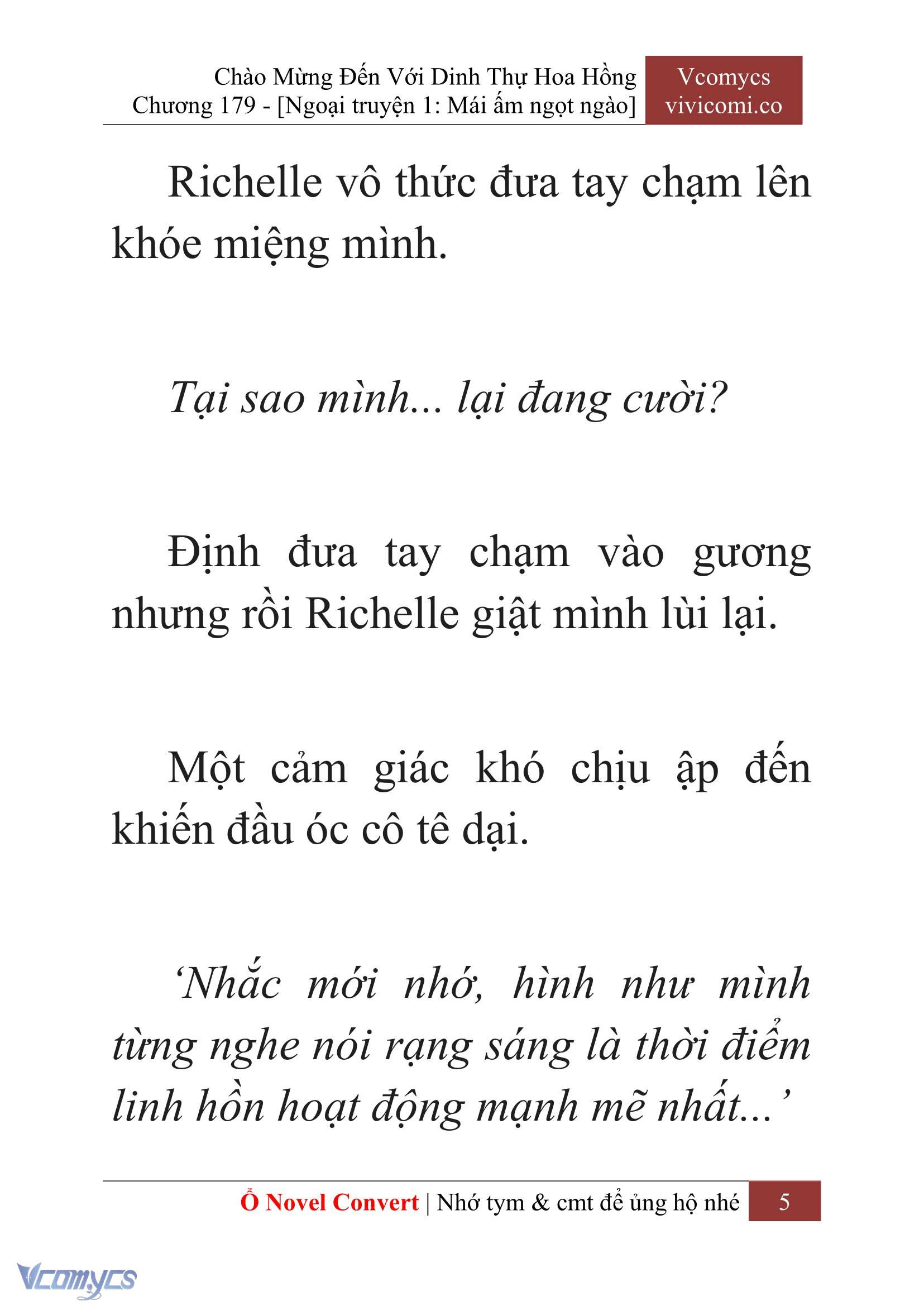 [Novel] Chào Mừng Đến Với Dinh Thự Hoa Hồng Chap 179 - Trang 2
