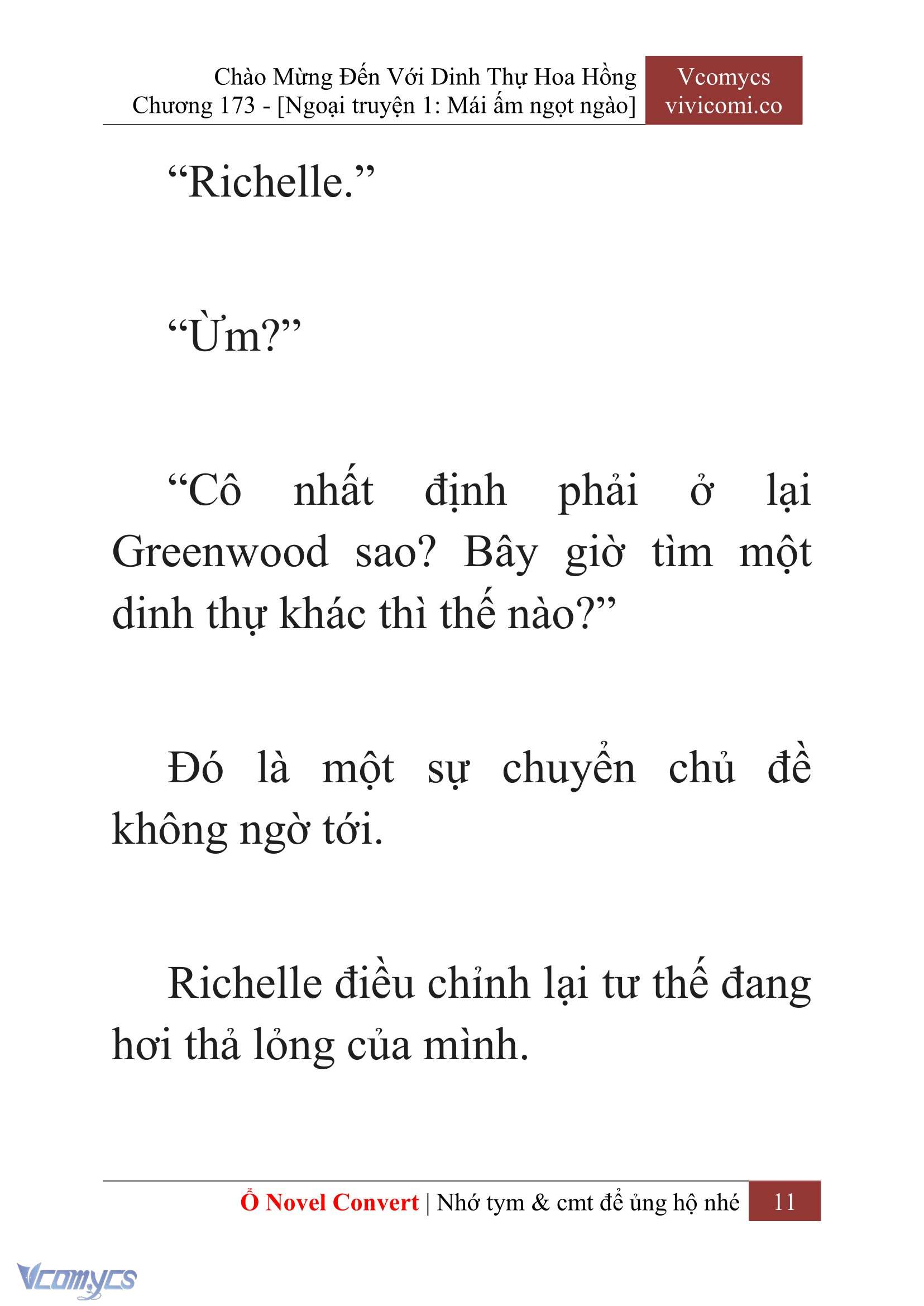 [Novel] Chào Mừng Đến Với Dinh Thự Hoa Hồng Chap 173 - Trang 2