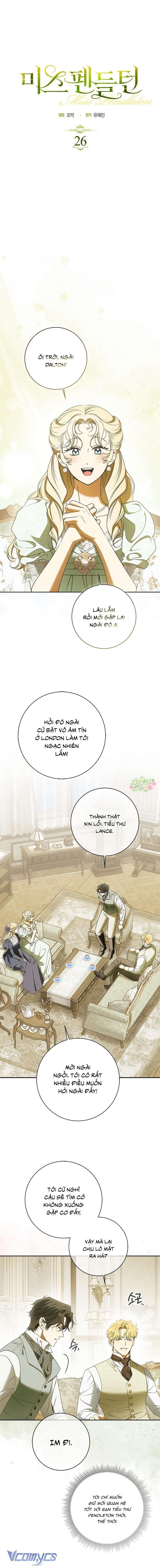 Quý Cô Pendleton Chap 26 - Next Chap 27