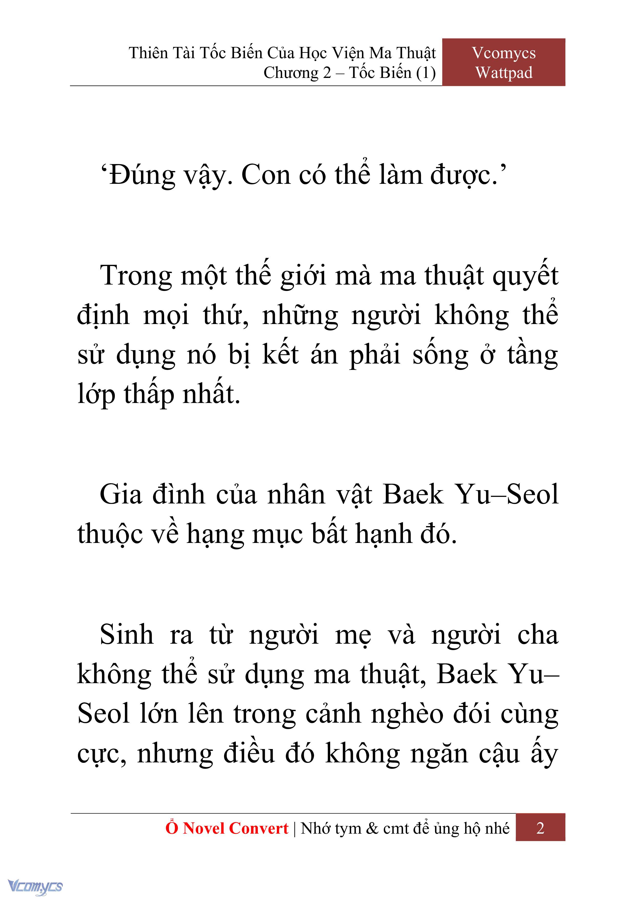 [Novel] Thiên Tài Tốc Biến Của Học Viện Ma Thuật Chap 2 - Trang 2