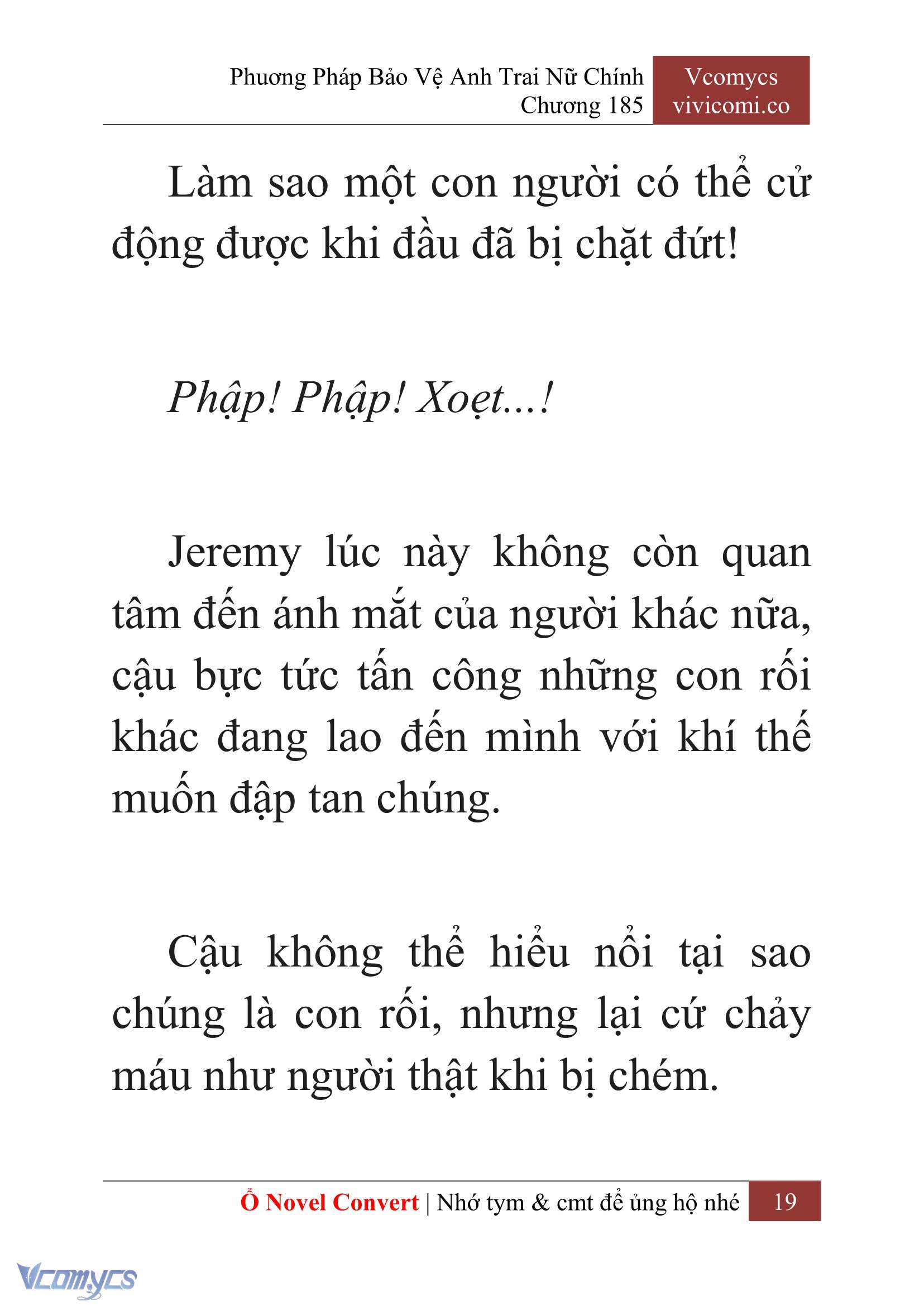 [Novel] Phương Pháp Bảo Vệ Anh Trai Nữ Chính Chap 185 - Trang 2