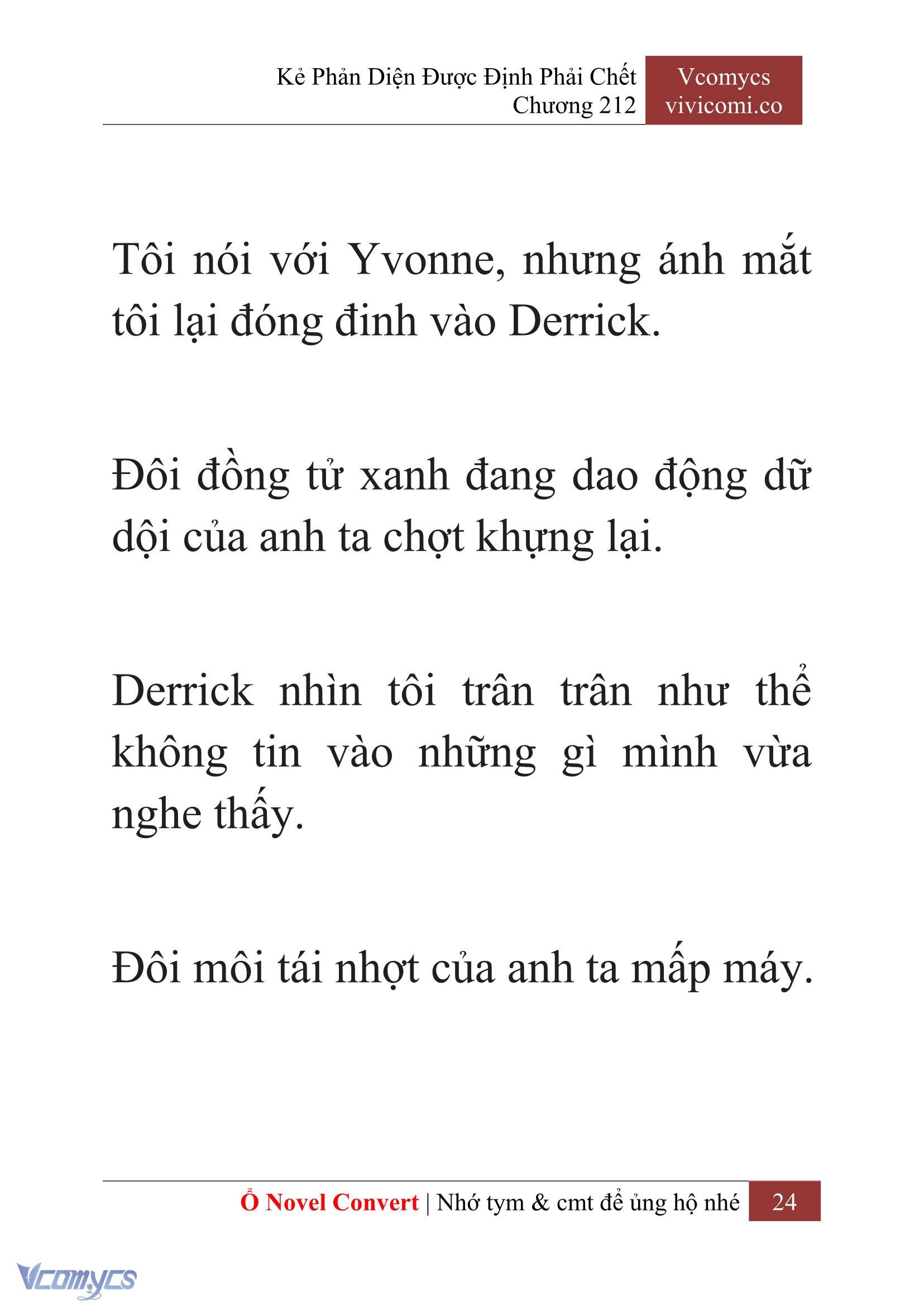 [Novel] Kẻ Phản Diện Được Định Phải Chết Chap 212 - Trang 2