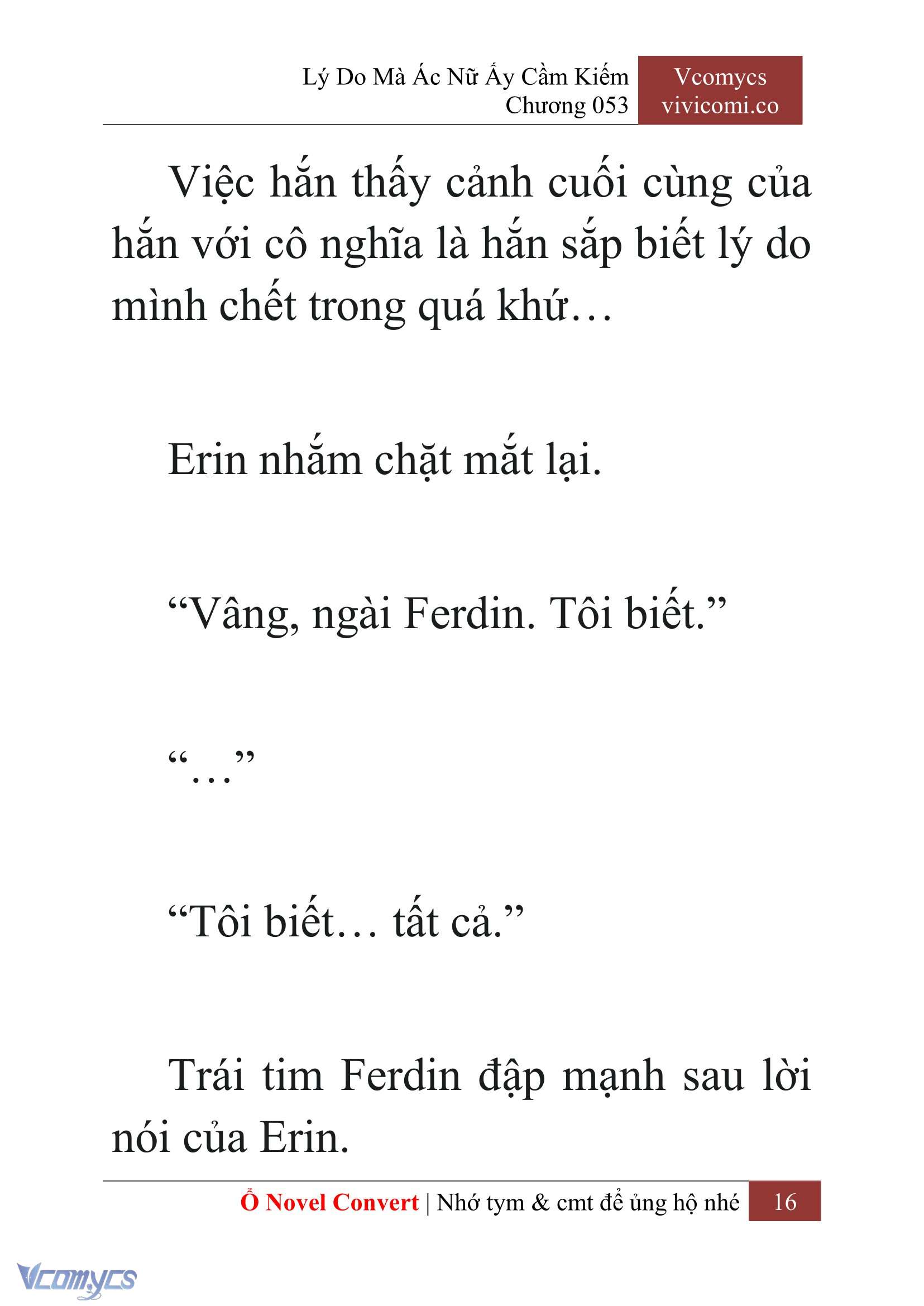 [Novel] Lý Do Mà Ác Nữ Ấy Cầm Kiếm Chap 53 - Trang 2