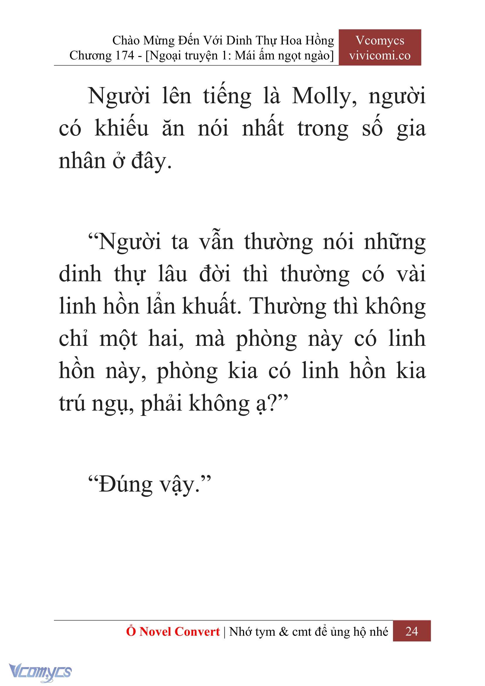 [Novel] Chào Mừng Đến Với Dinh Thự Hoa Hồng Chap 174 - Trang 2