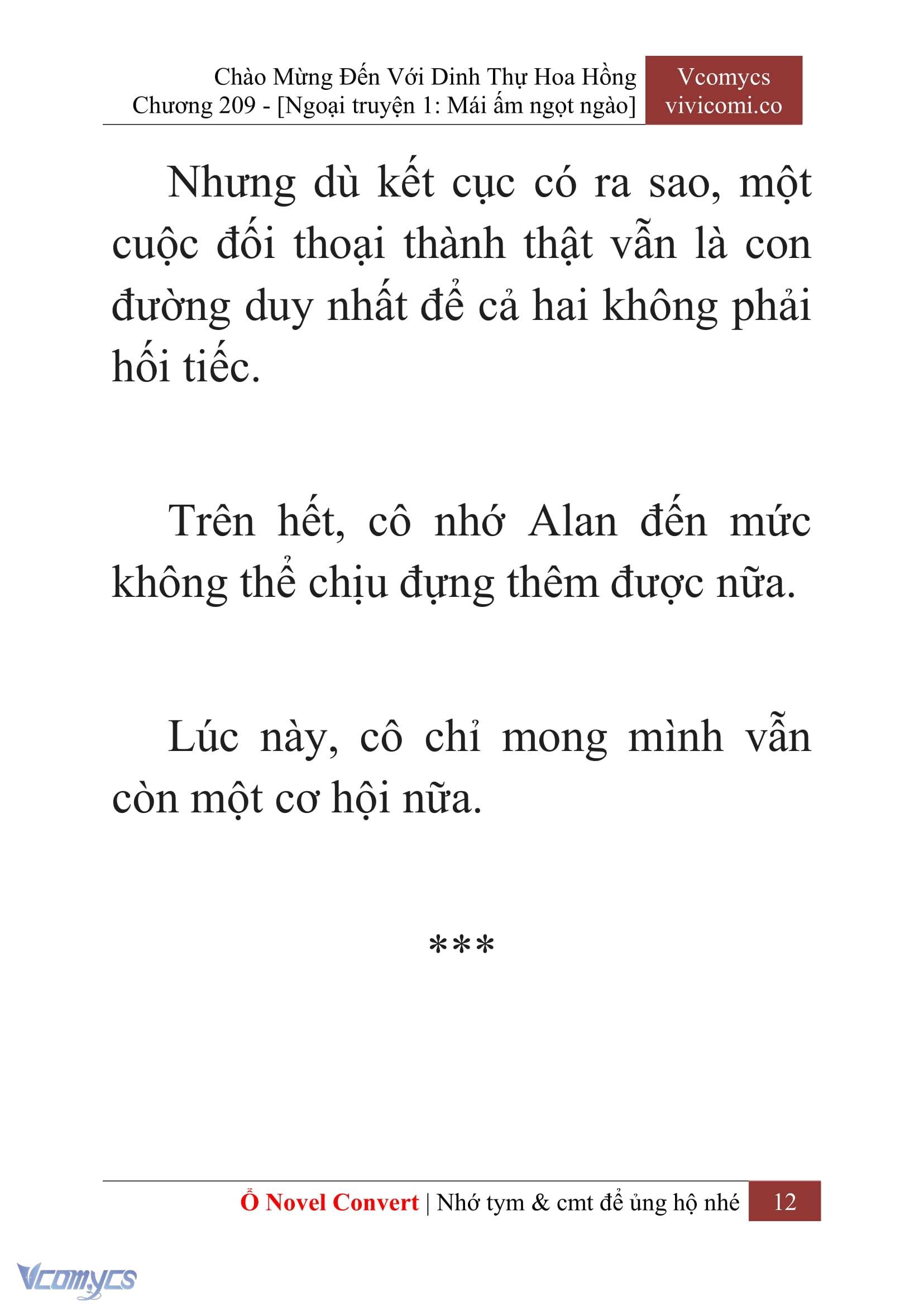 [Novel] Chào Mừng Đến Với Dinh Thự Hoa Hồng Chap 209 - Trang 2