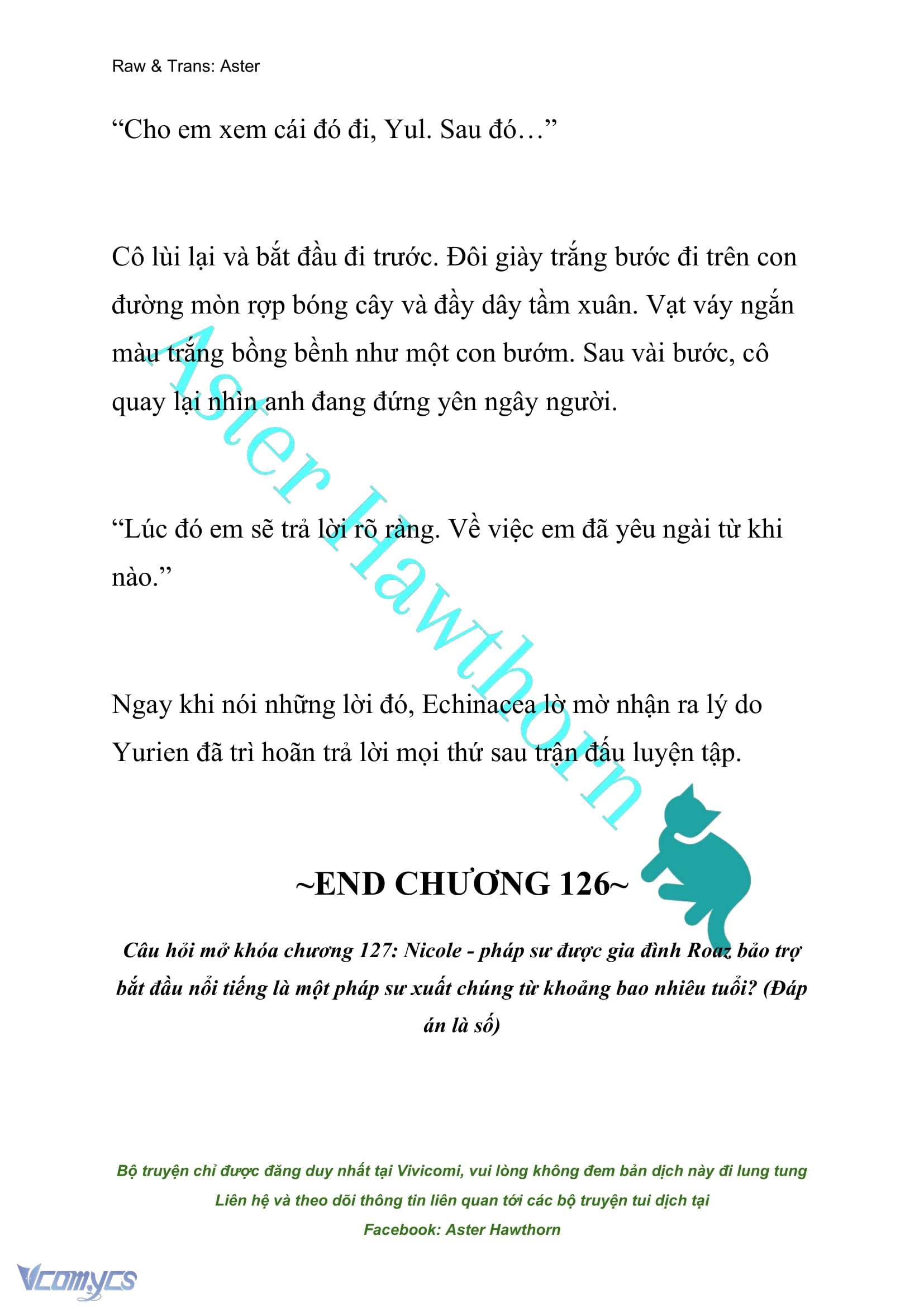 [NOVEL] Đóa Hoa Cầm Kiếm Chap 126 - Next Chap 127