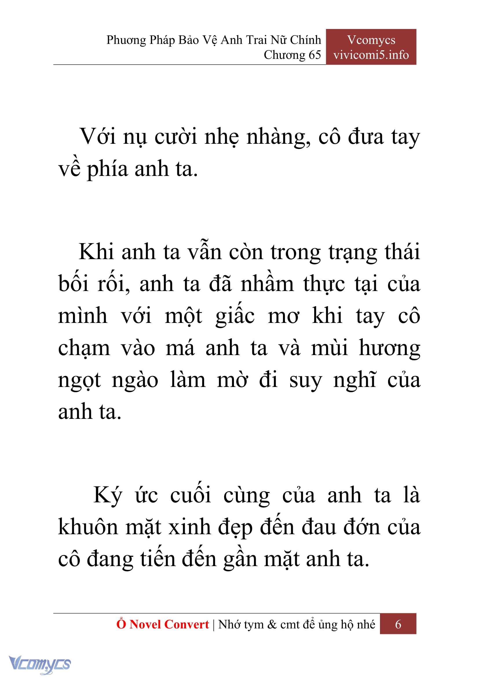 [Novel] Phương Pháp Bảo Vệ Anh Trai Nữ Chính Chap 65 - Trang 2