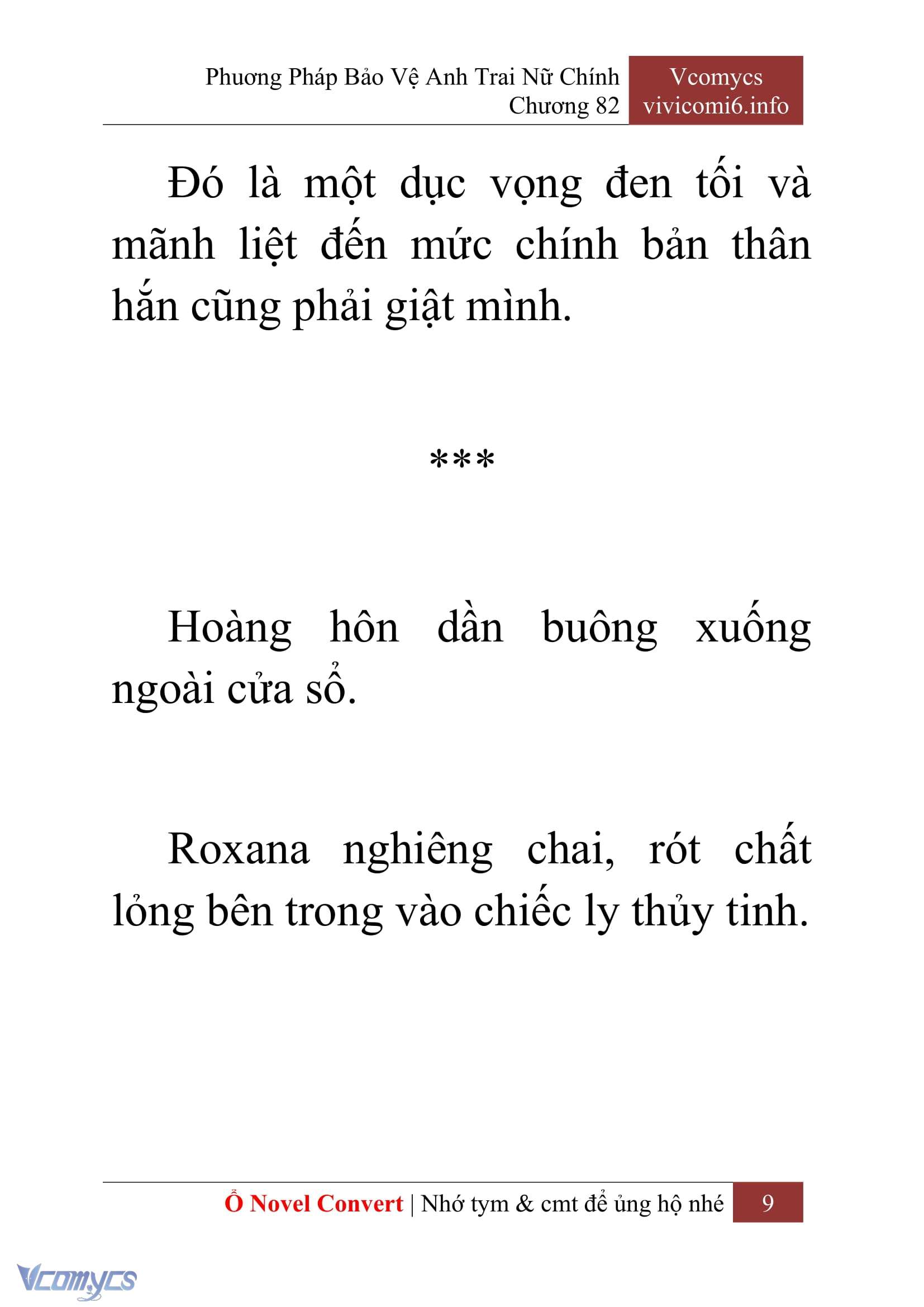 [Novel] Phương Pháp Bảo Vệ Anh Trai Nữ Chính Chap 82 - Trang 2
