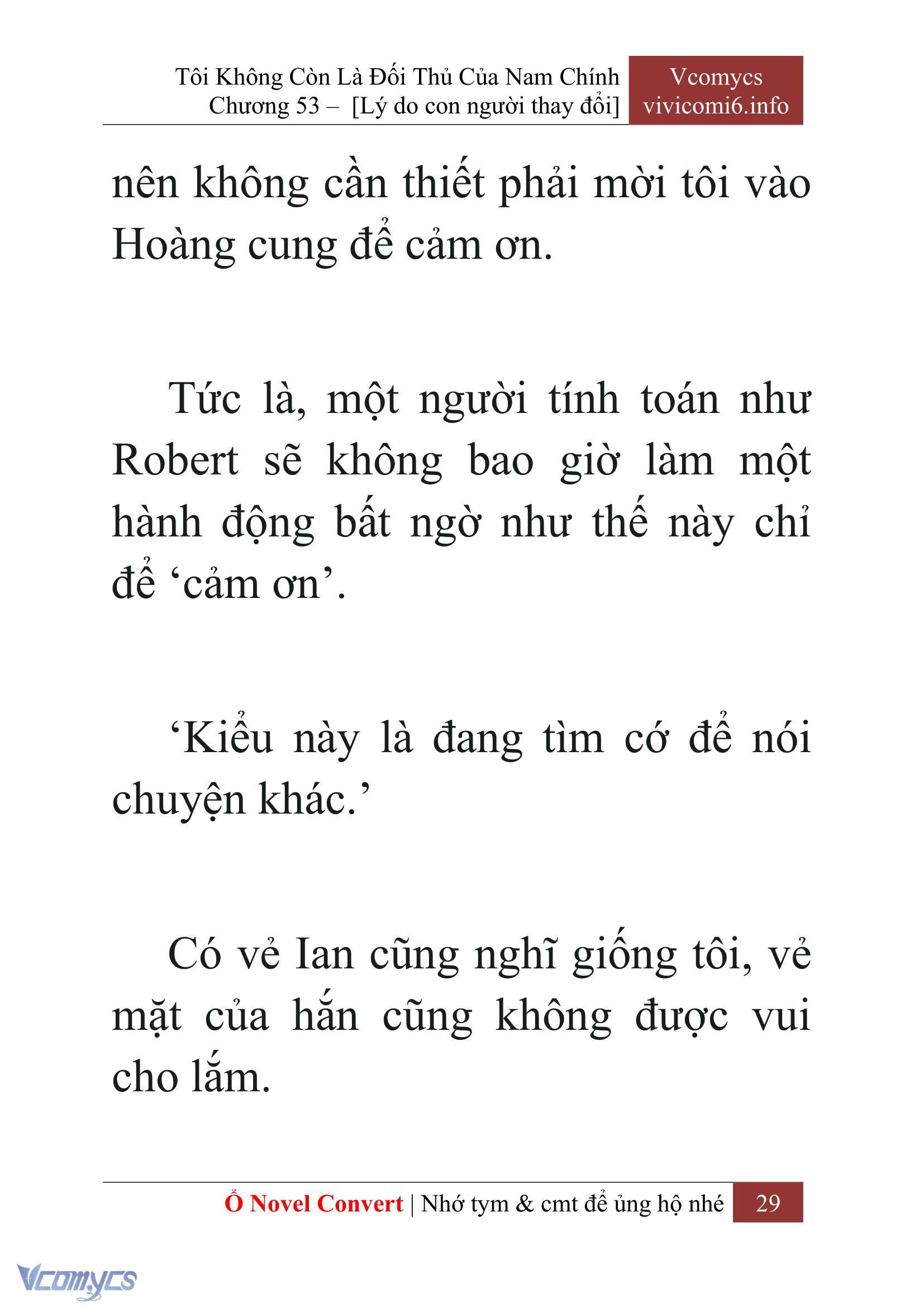 [Novel] Tôi Không Còn Là Đối Thủ Của Nam Chính Chap 53 - Trang 2