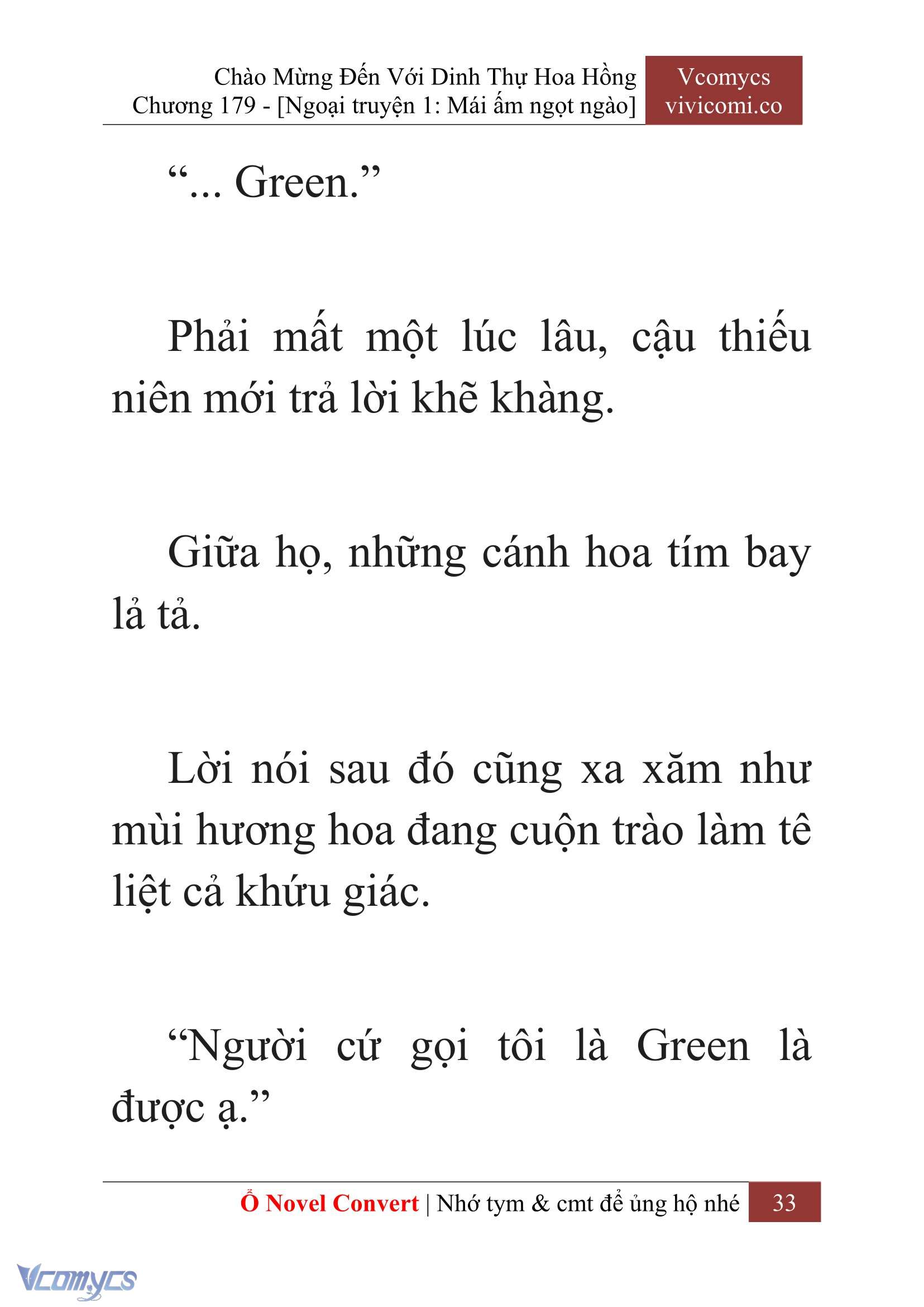 [Novel] Chào Mừng Đến Với Dinh Thự Hoa Hồng Chap 179 - Trang 2