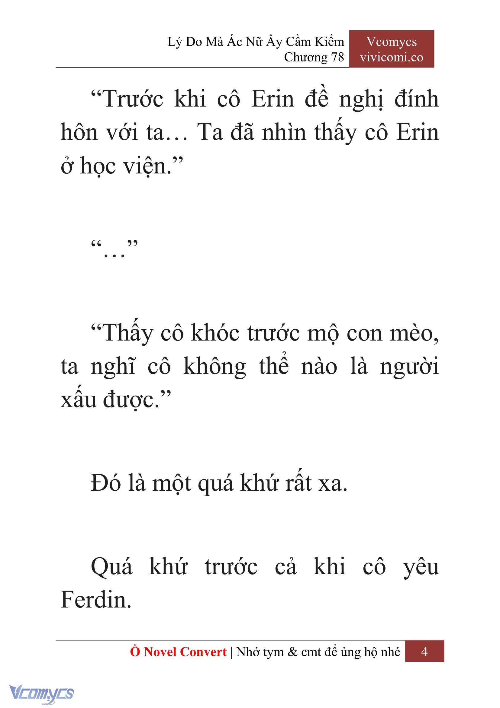 [Novel] Lý Do Mà Ác Nữ Ấy Cầm Kiếm Chap 78 - Trang 2