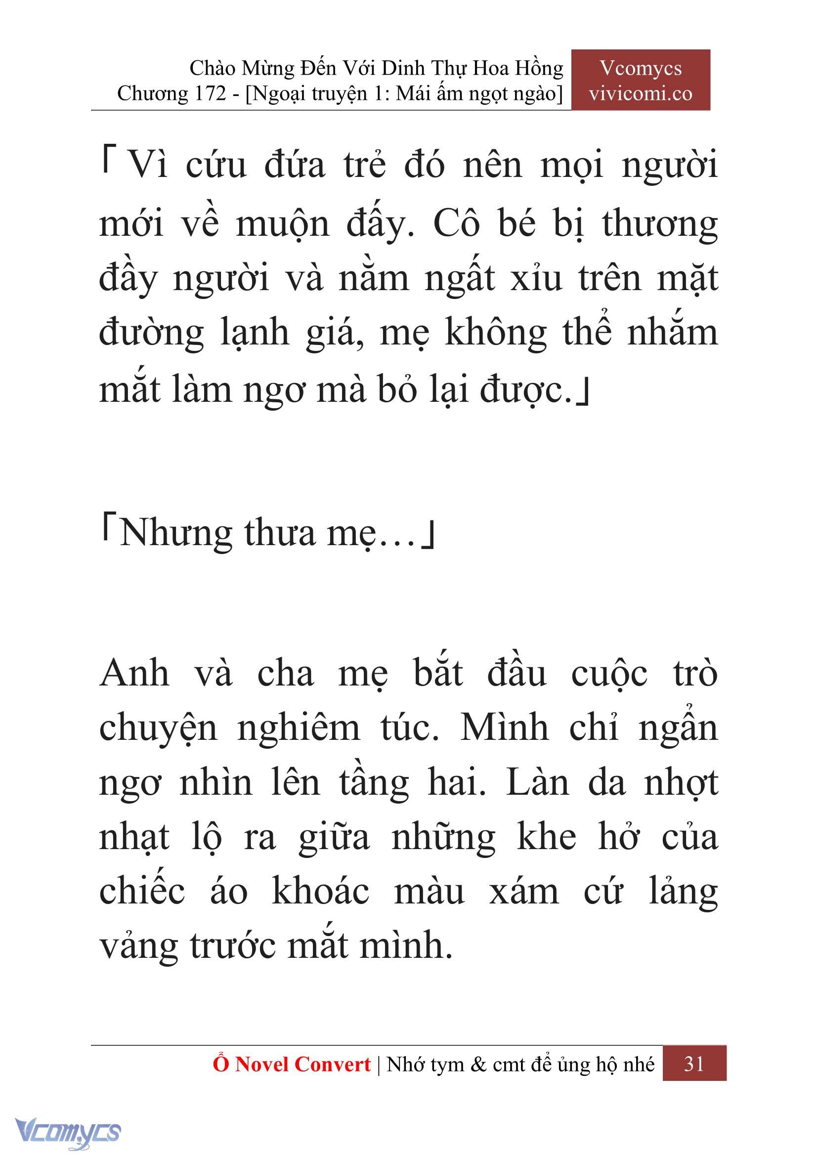 [Novel] Chào Mừng Đến Với Dinh Thự Hoa Hồng Chap 172 - Trang 2