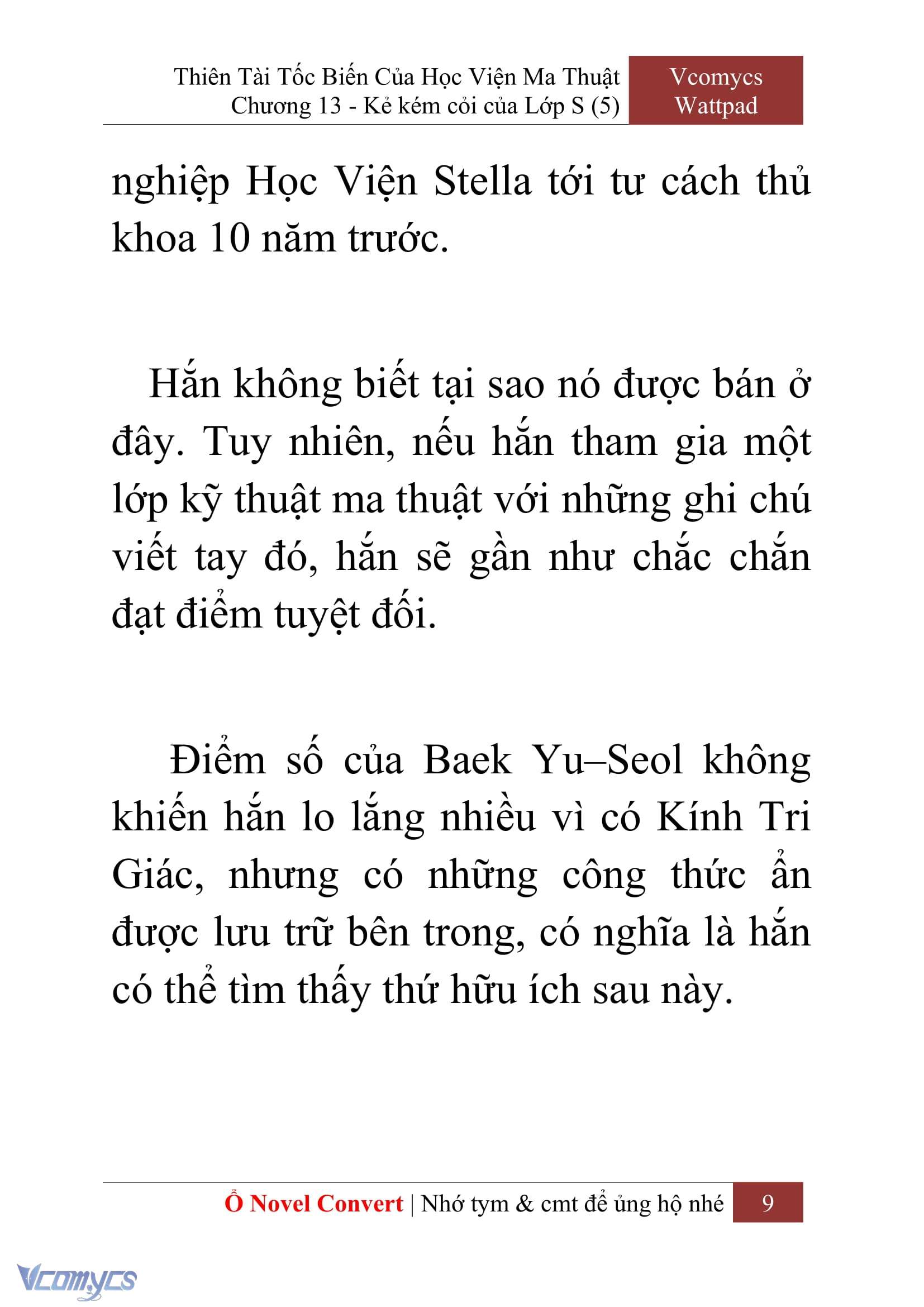[Novel] Thiên Tài Tốc Biến Của Học Viện Ma Thuật Chap 13 - Trang 2