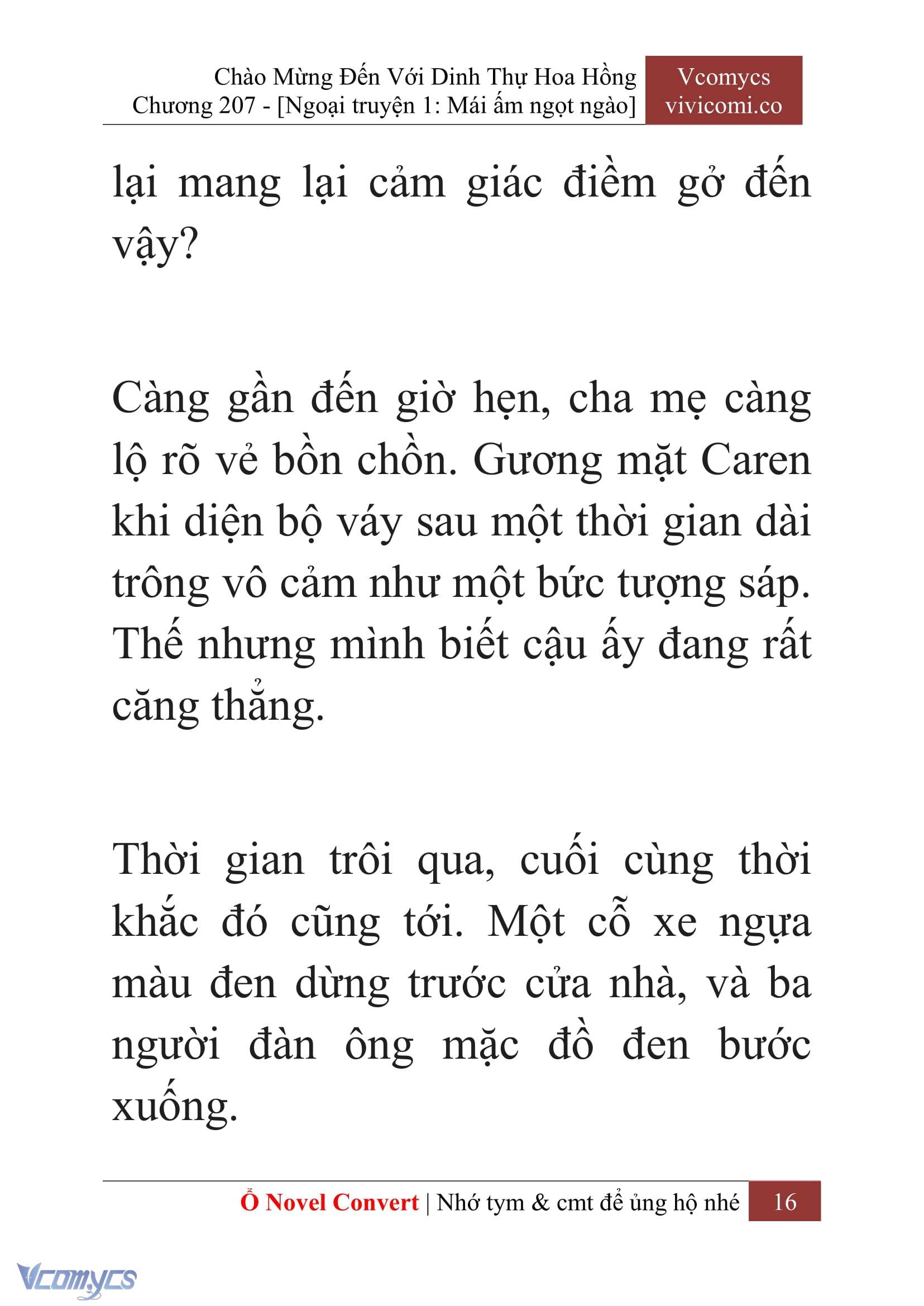 [Novel] Chào Mừng Đến Với Dinh Thự Hoa Hồng Chap 207 - Trang 2