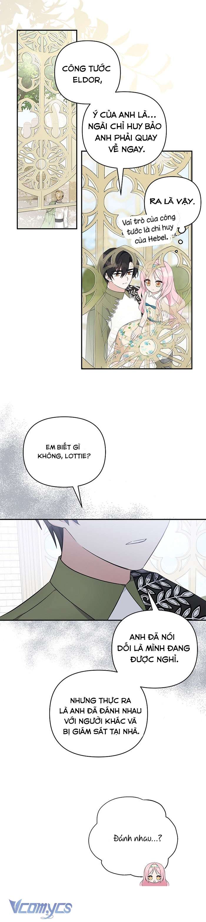 Tôi đã trở thành con gái út của công tước phản diện Chapter 39 - Trang 3