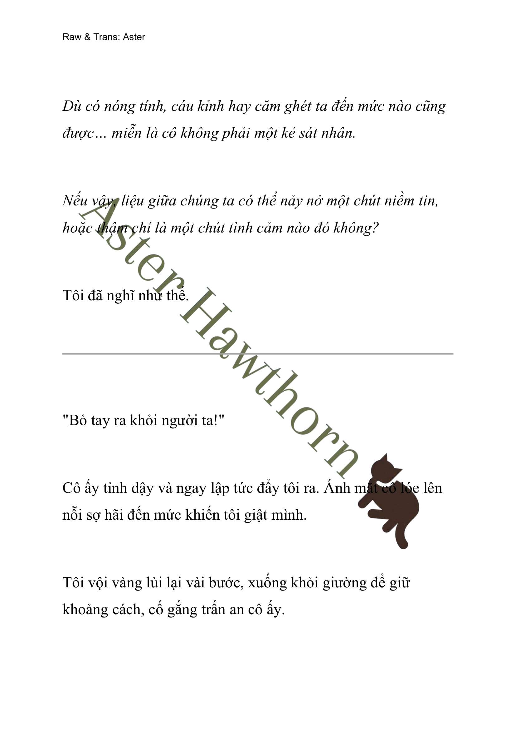 [NOVEL] Ngoại Truyện Cách Để Em Bảo Vệ Anh Chap 59 - Trang 2