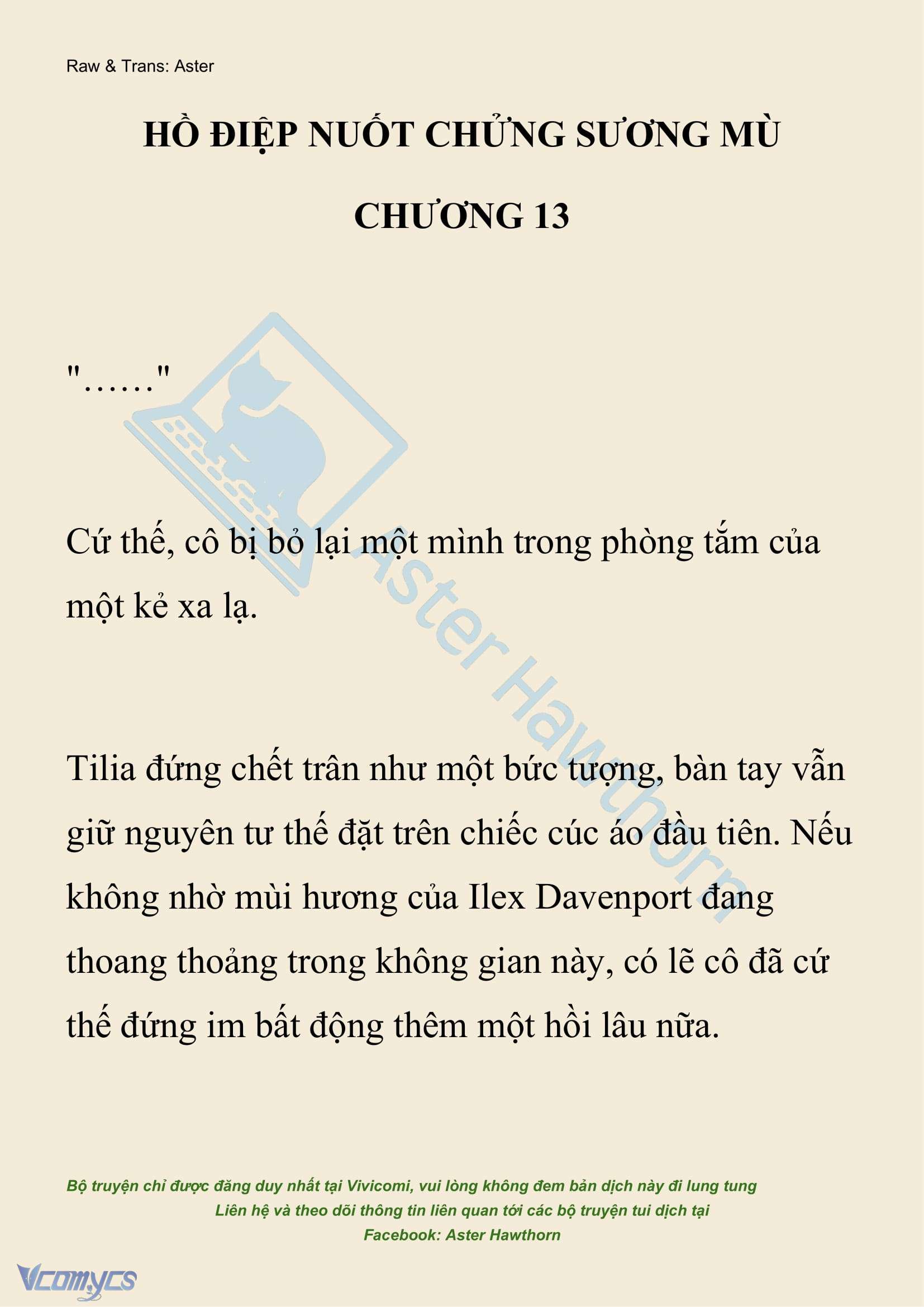 [NOVEL] Hồ Điệp Nuốt Chửng Sương Mù Chap 13 - Trang 2