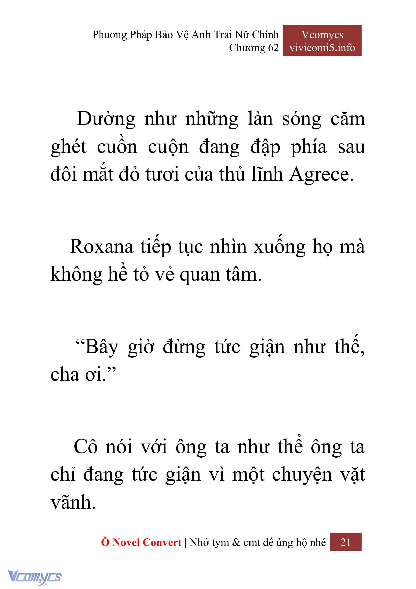 [Novel] Phương Pháp Bảo Vệ Anh Trai Nữ Chính Chap 62 - Trang 2