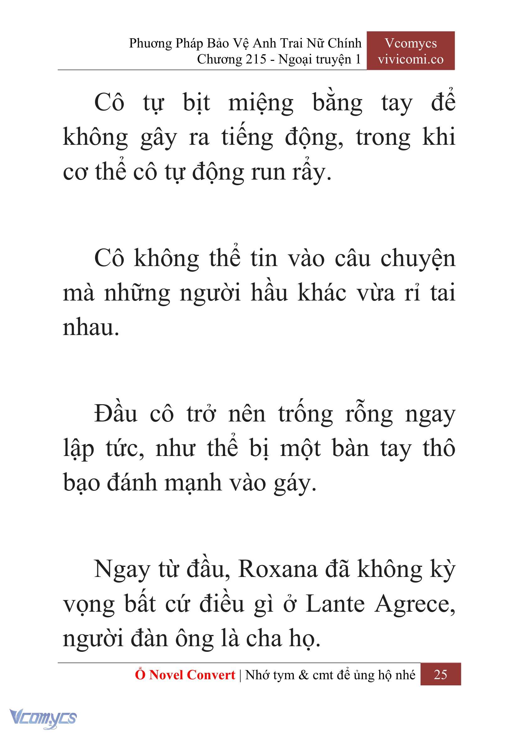 [Novel] Phương Pháp Bảo Vệ Anh Trai Nữ Chính Chap 215 - Trang 2