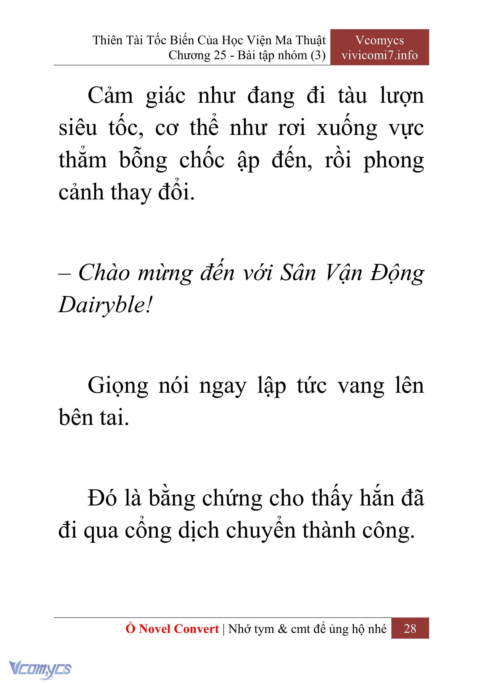 [Novel] Thiên Tài Tốc Biến Của Học Viện Ma Thuật Chap 25 - Trang 2