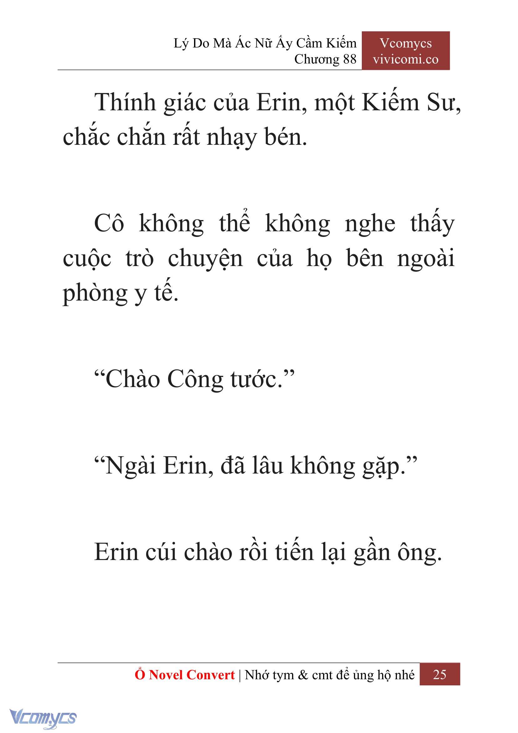 [Novel] Lý Do Mà Ác Nữ Ấy Cầm Kiếm Chap 88 - Trang 2