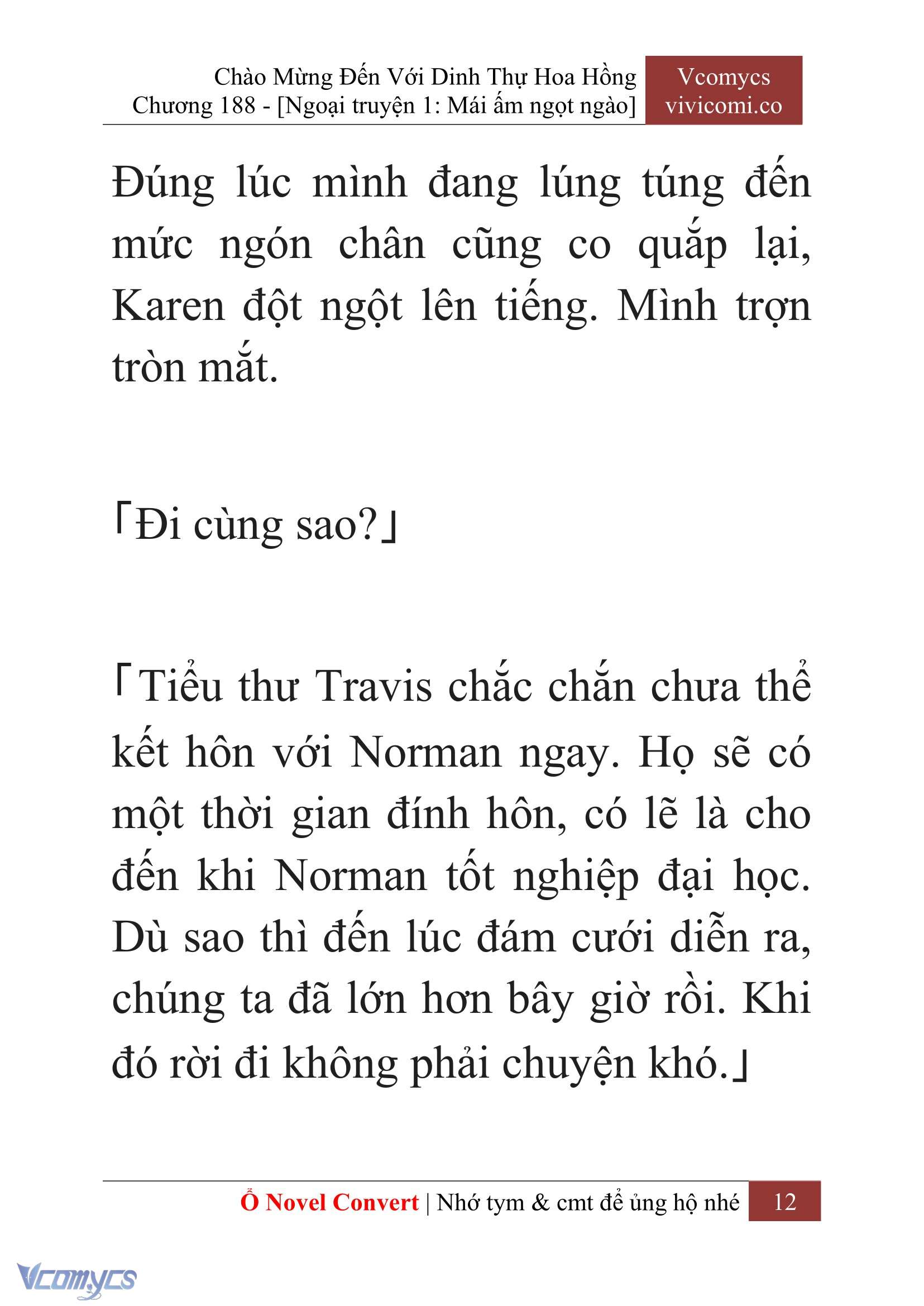 [Novel] Chào Mừng Đến Với Dinh Thự Hoa Hồng Chap 188 - Trang 2