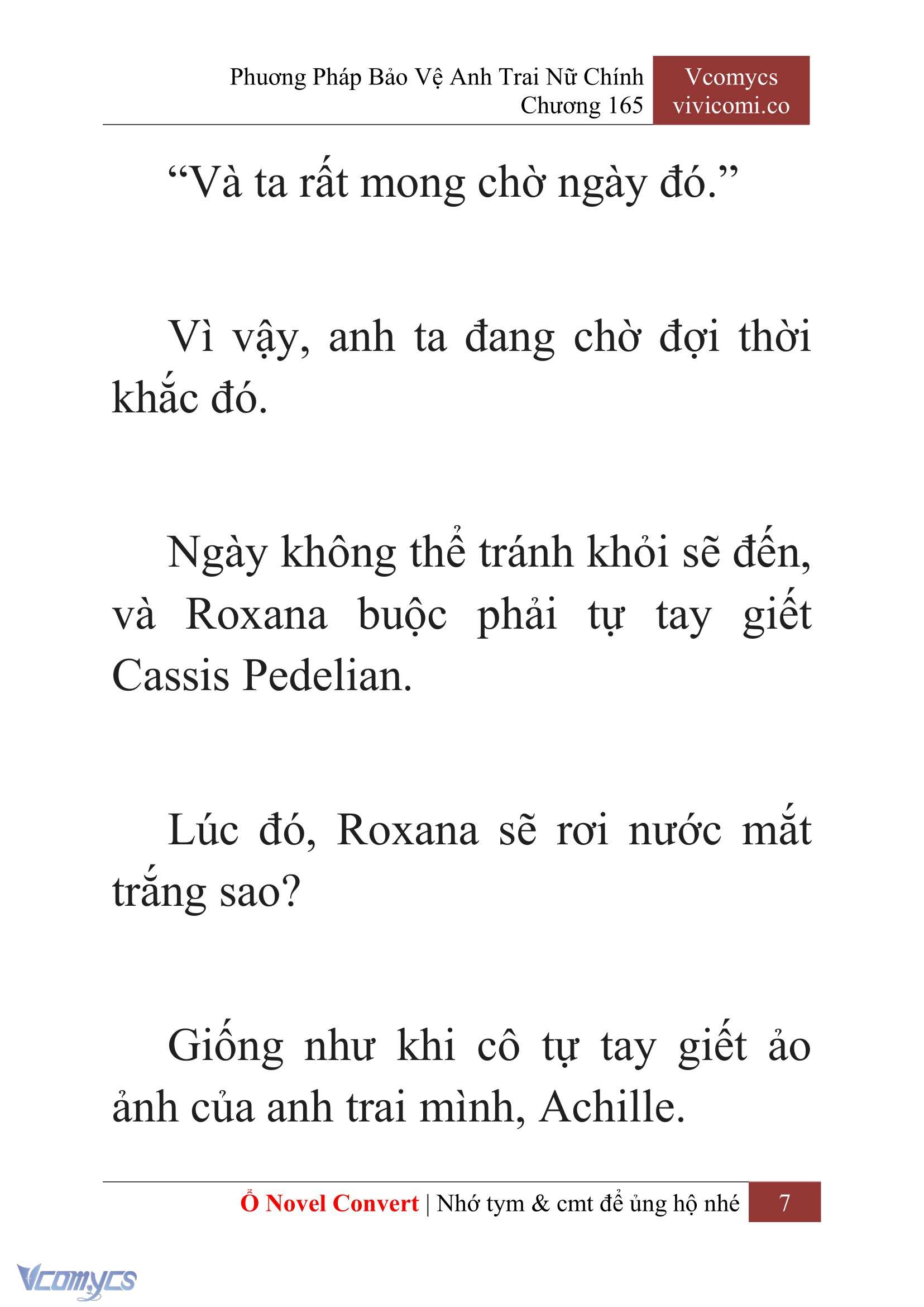 [Novel] Phương Pháp Bảo Vệ Anh Trai Nữ Chính Chap 165 - Trang 2