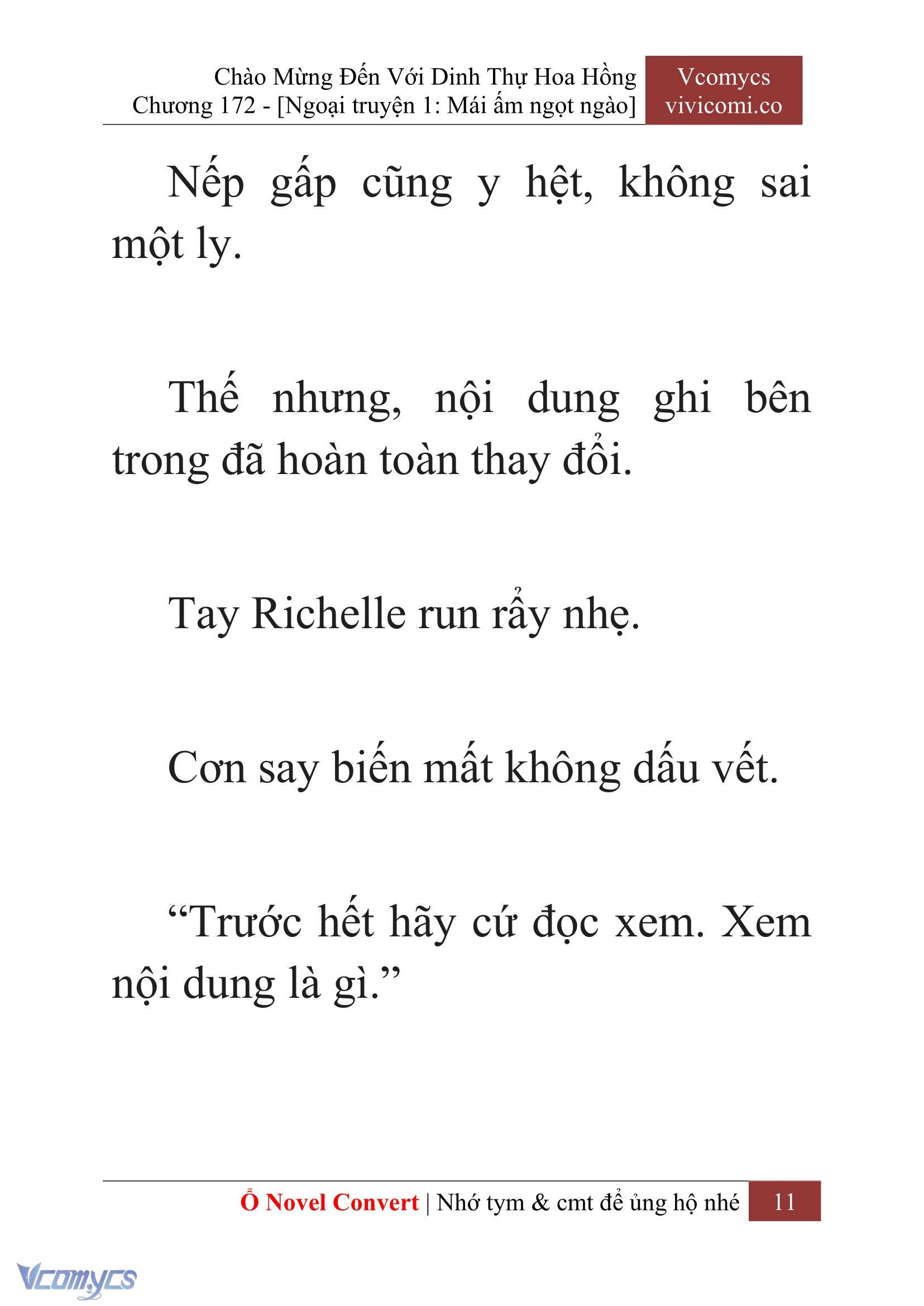 [Novel] Chào Mừng Đến Với Dinh Thự Hoa Hồng Chap 172 - Trang 2