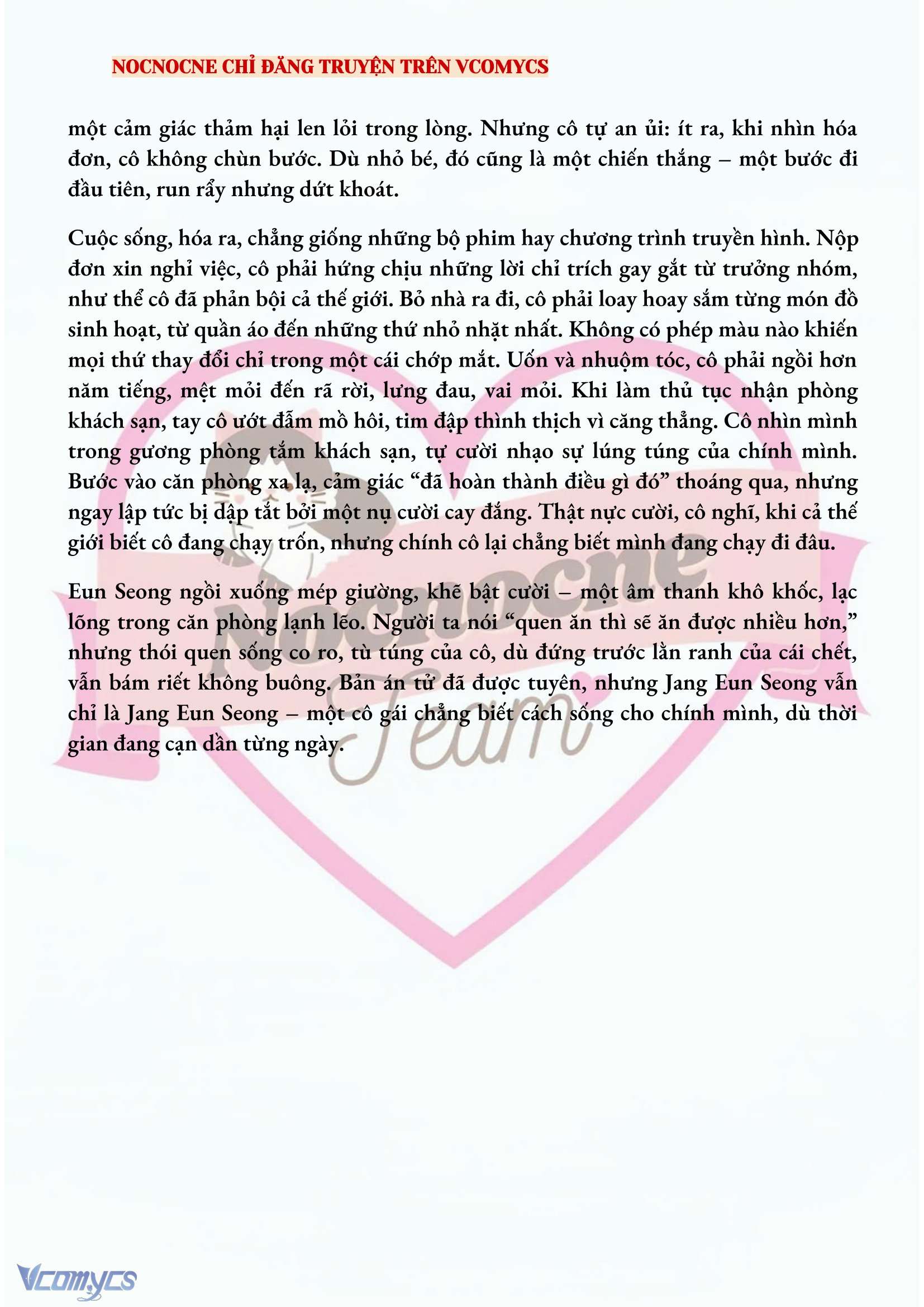 [FULL] [NOVEL] CHÚNG TA KẾT THÚC VÀO MÙA THU Chap 4 - Trang 2