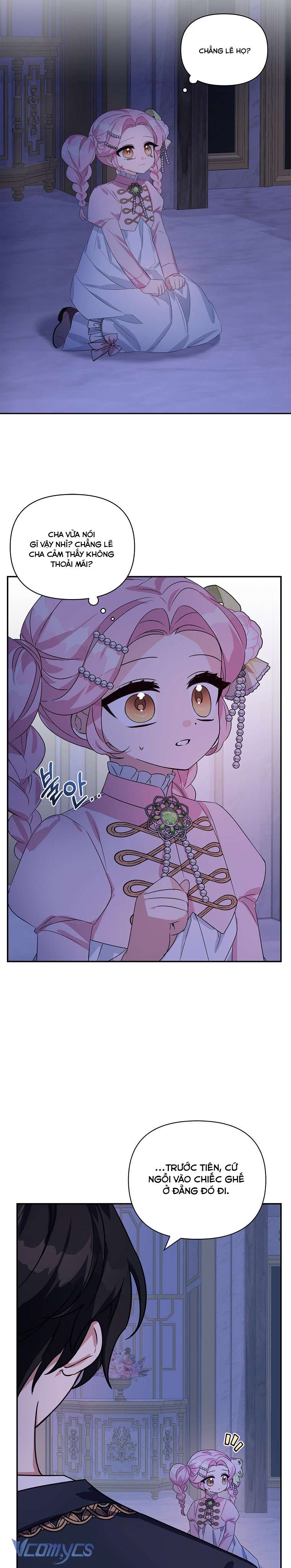 Tôi đã trở thành con gái út của công tước phản diện Chapter 5 - Trang 3