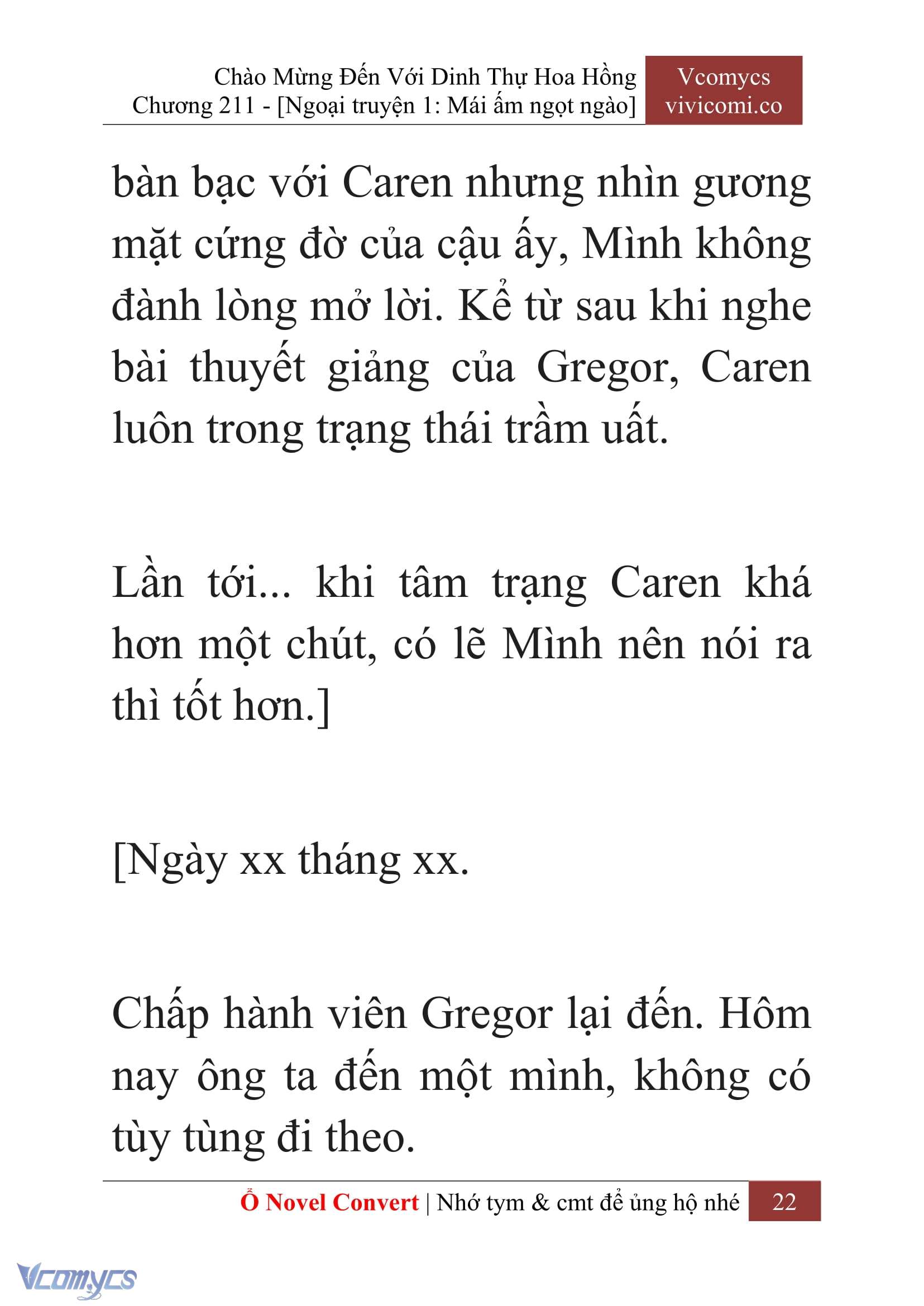 [Novel] Chào Mừng Đến Với Dinh Thự Hoa Hồng Chap 211 - Trang 2