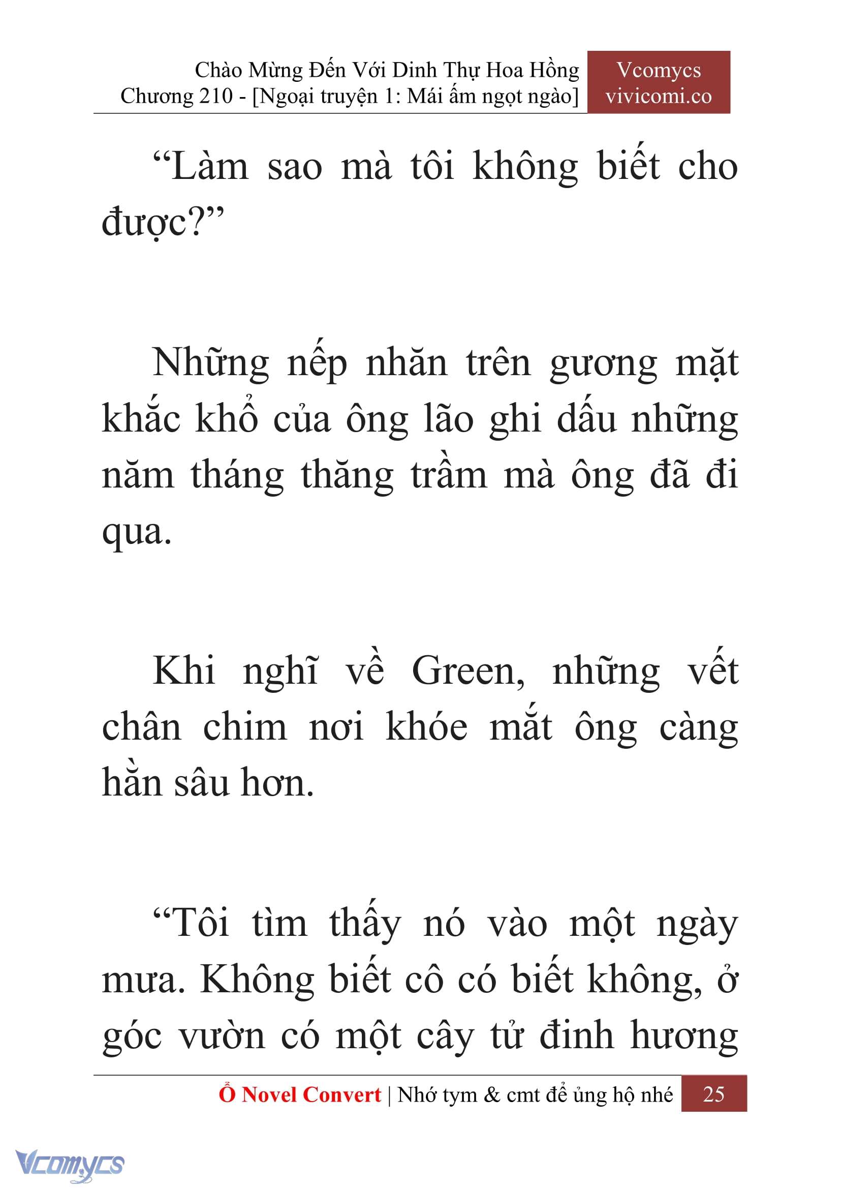 [Novel] Chào Mừng Đến Với Dinh Thự Hoa Hồng Chap 210 - Trang 2