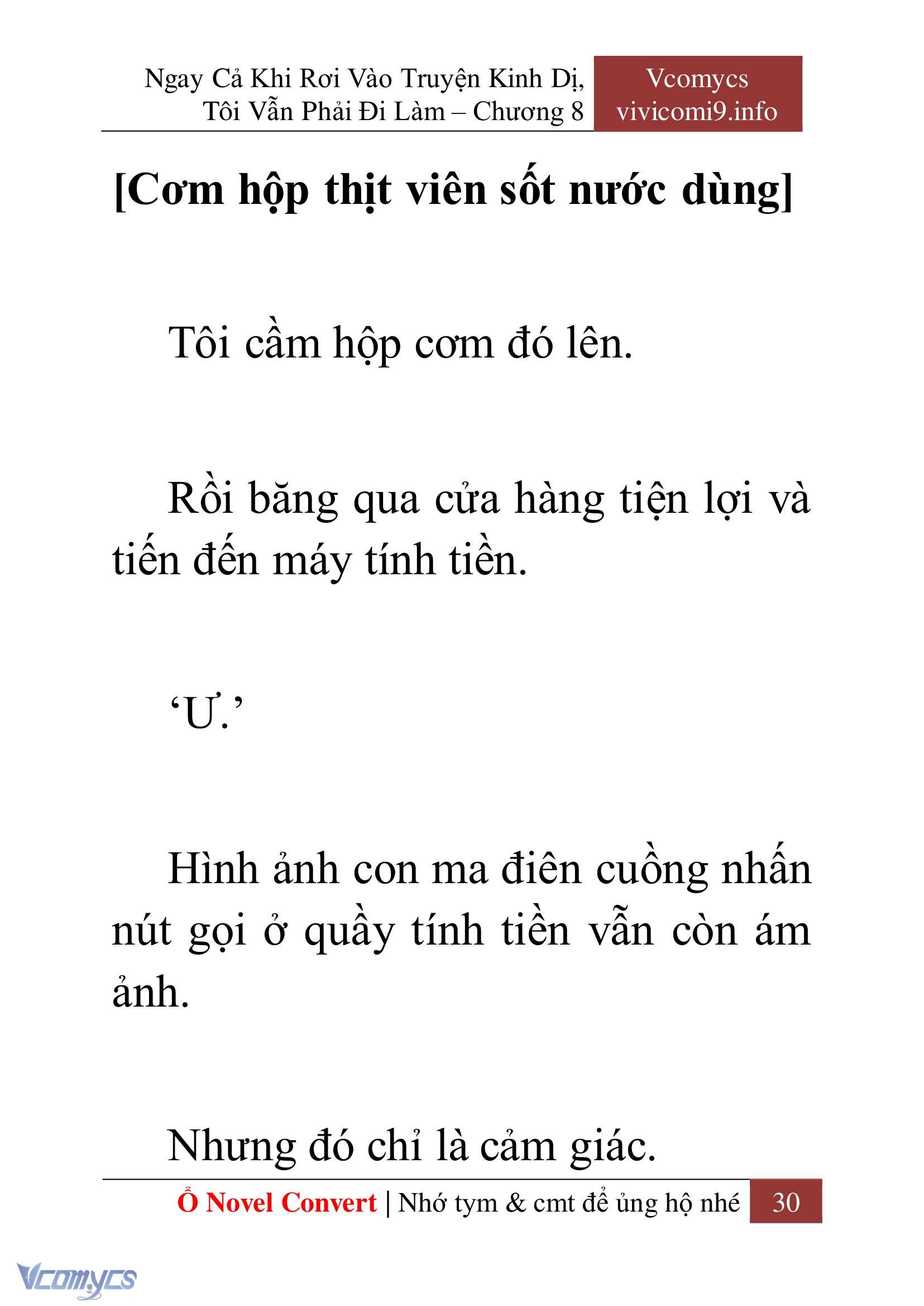 [Novel] Ngay Cả Khi Rơi Vào Truyện Kinh Dị, Tôi Vẫn Phải Đi Làm Chap 8 - Trang 2
