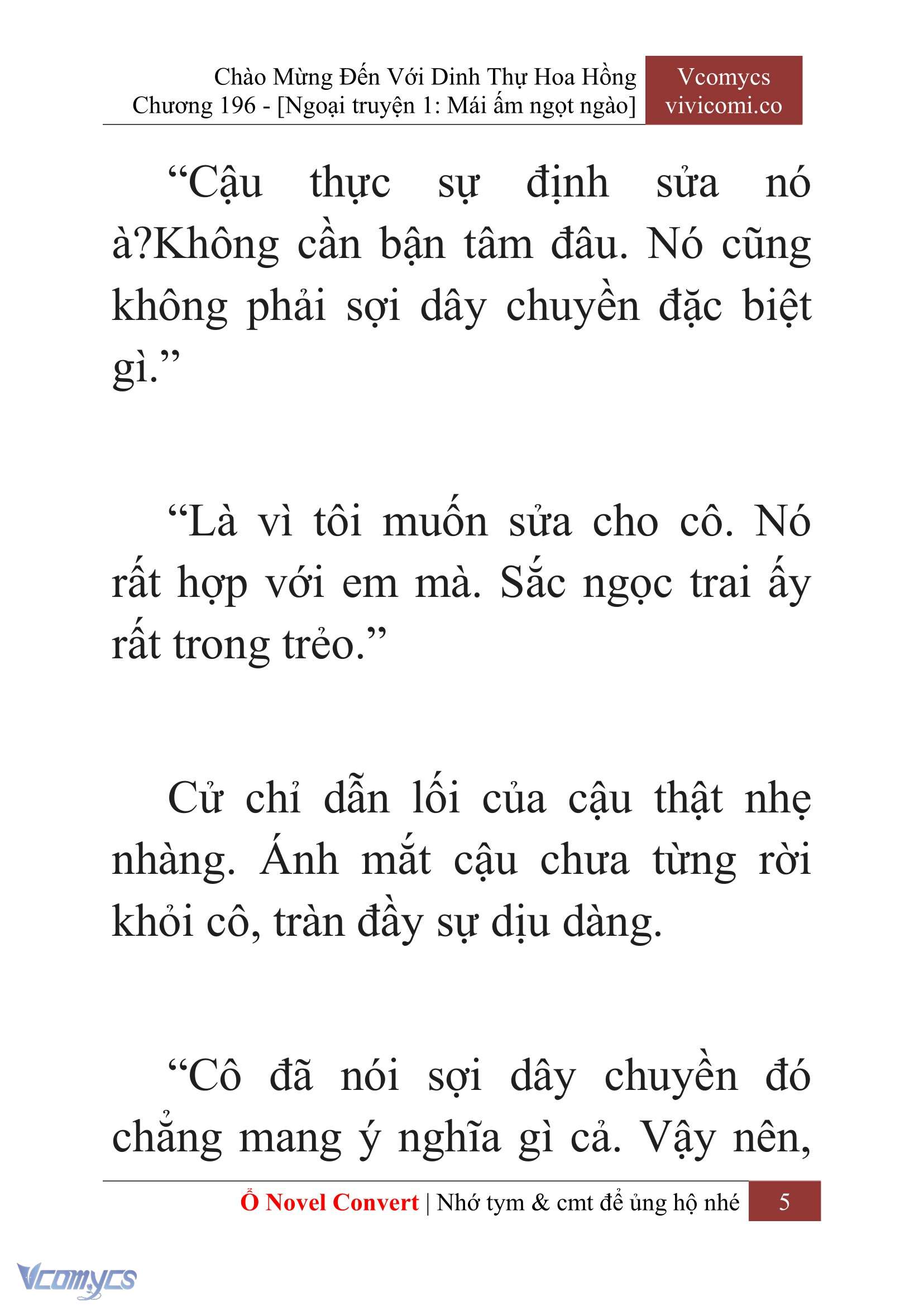 [Novel] Chào Mừng Đến Với Dinh Thự Hoa Hồng Chap 196 - Trang 2