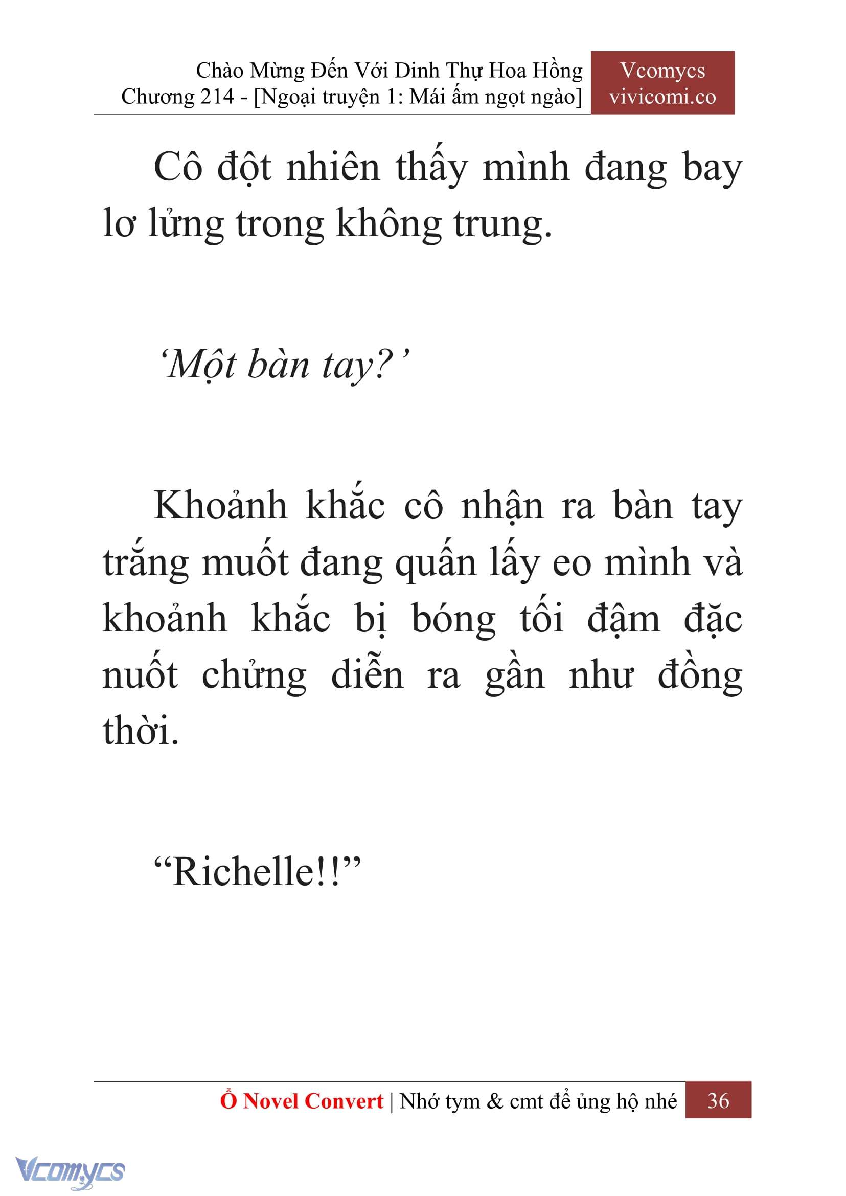 [Novel] Chào Mừng Đến Với Dinh Thự Hoa Hồng Chap 214 - Trang 2