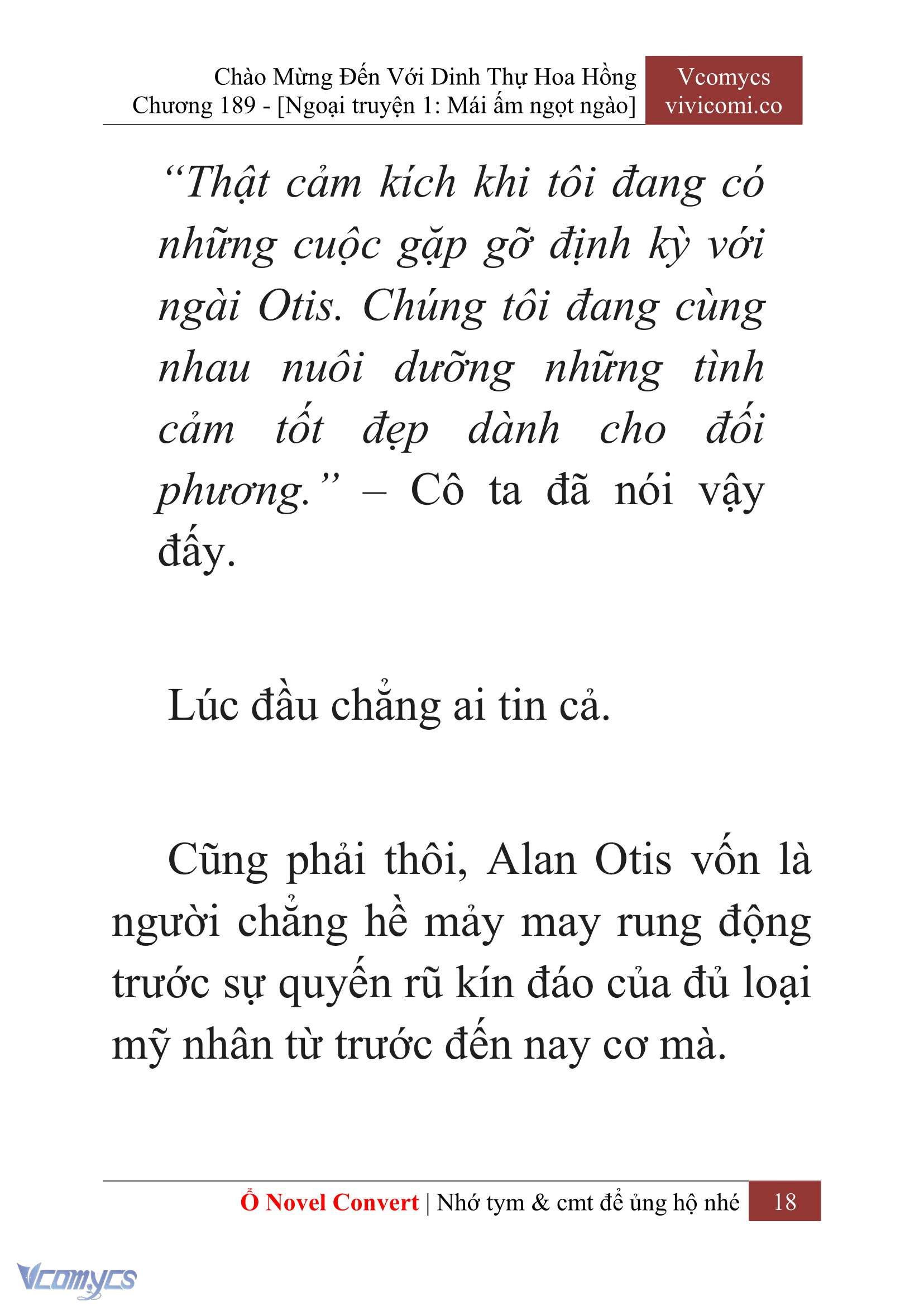 [Novel] Chào Mừng Đến Với Dinh Thự Hoa Hồng Chap 189 - Trang 2