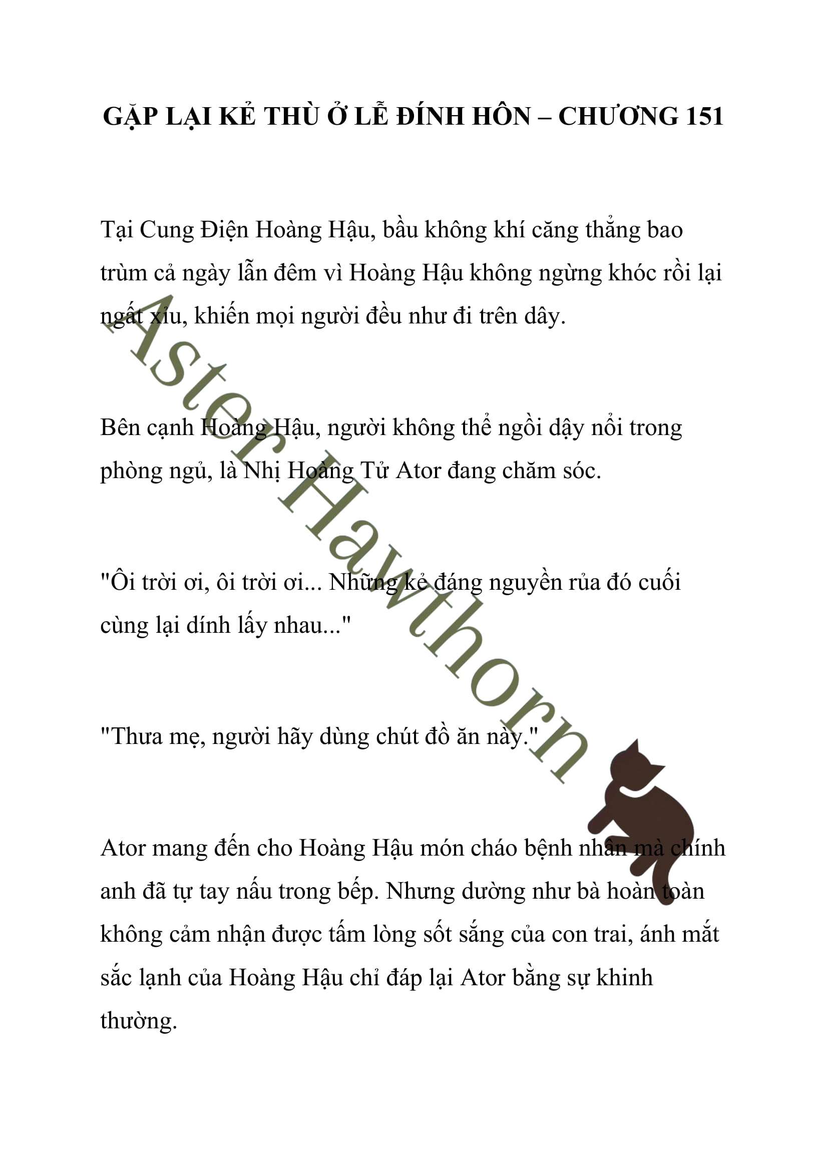 [NOVEL] Gặp Lại Kẻ Thù Ở Lễ Đính Hôn Chap 151 - Trang 2