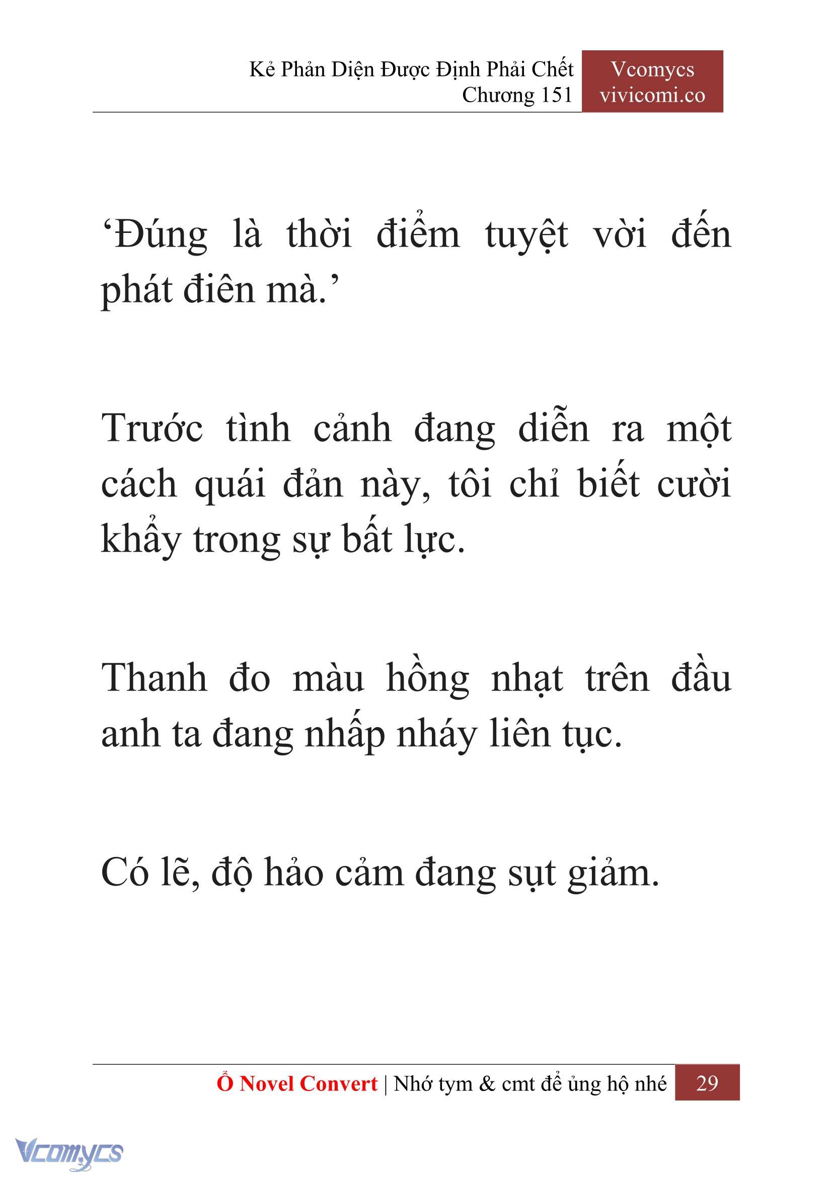 [Novel] Kẻ Phản Diện Được Định Phải Chết Chap 151 - Next Chap 152