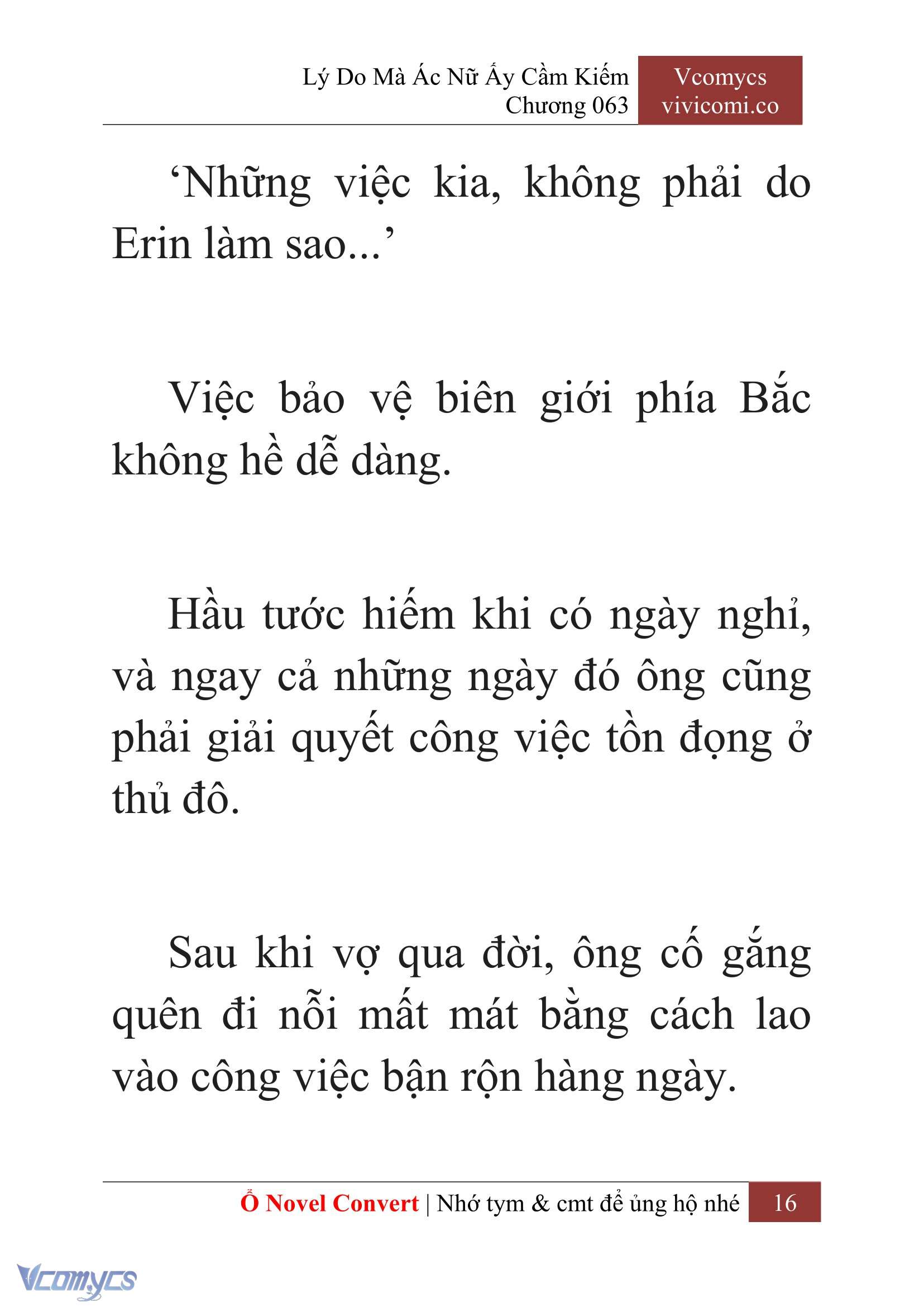 [Novel] Lý Do Mà Ác Nữ Ấy Cầm Kiếm Chap 63 - Trang 2
